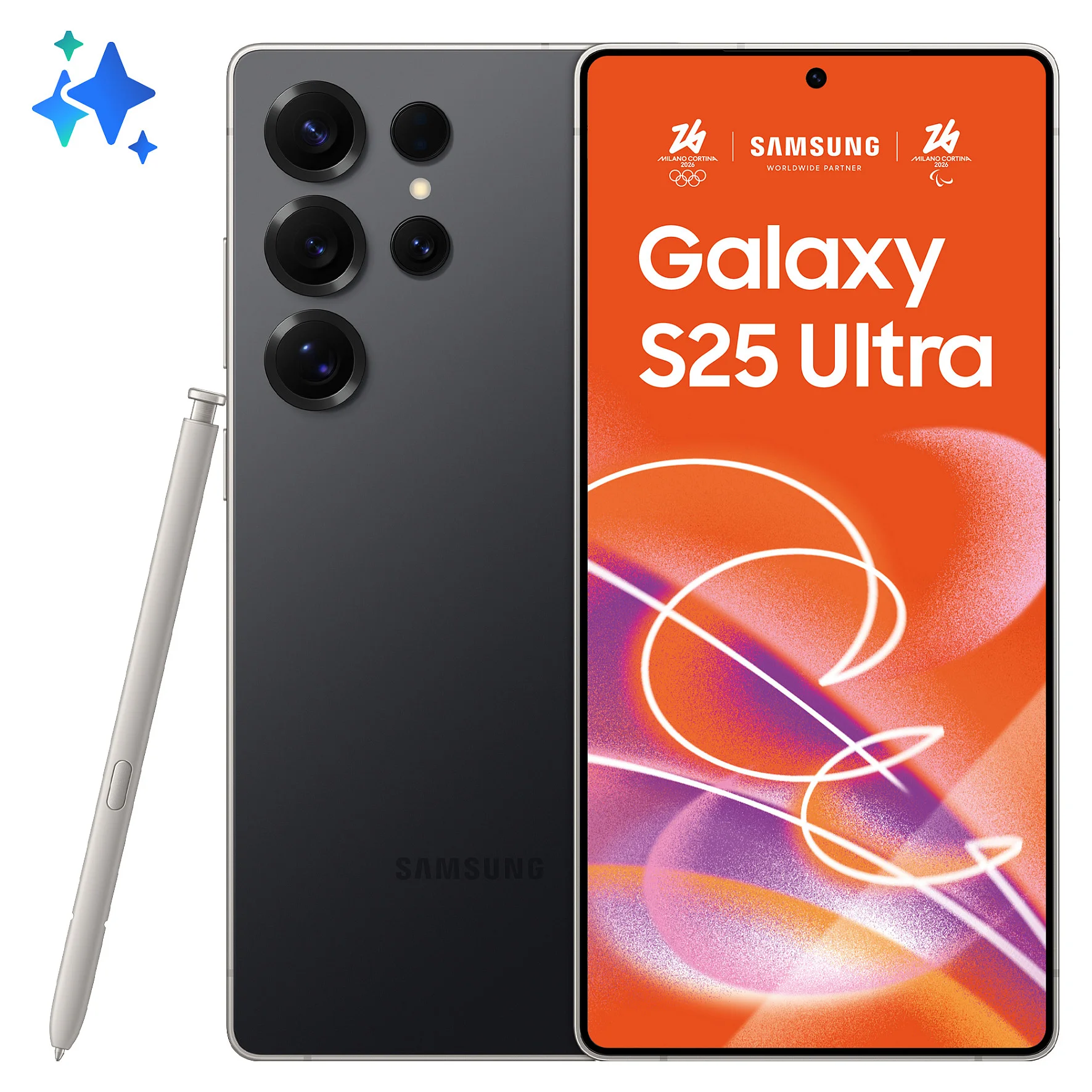 Samsung galaxy s25 ultra 256gb 12ram 5g eu titanium black Smartphones