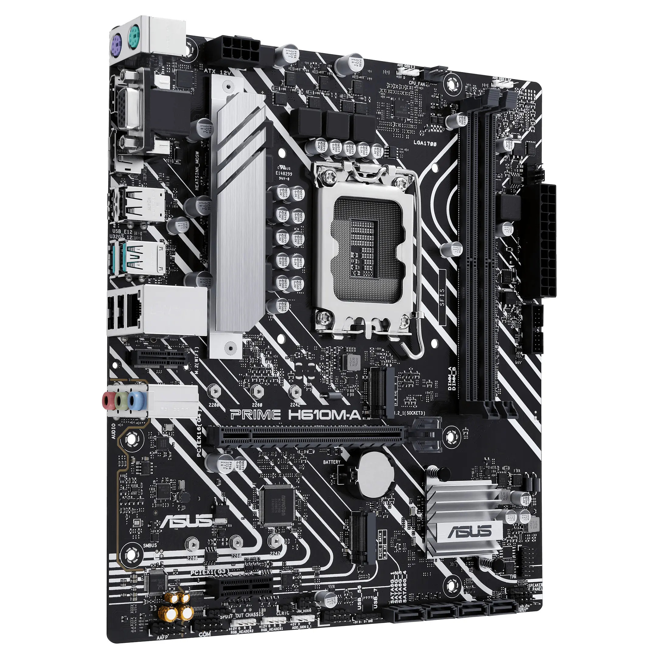 ASUS PRIME H610M A CSM Intel H610 LGA 1700 micro ATX PC-Komponenten