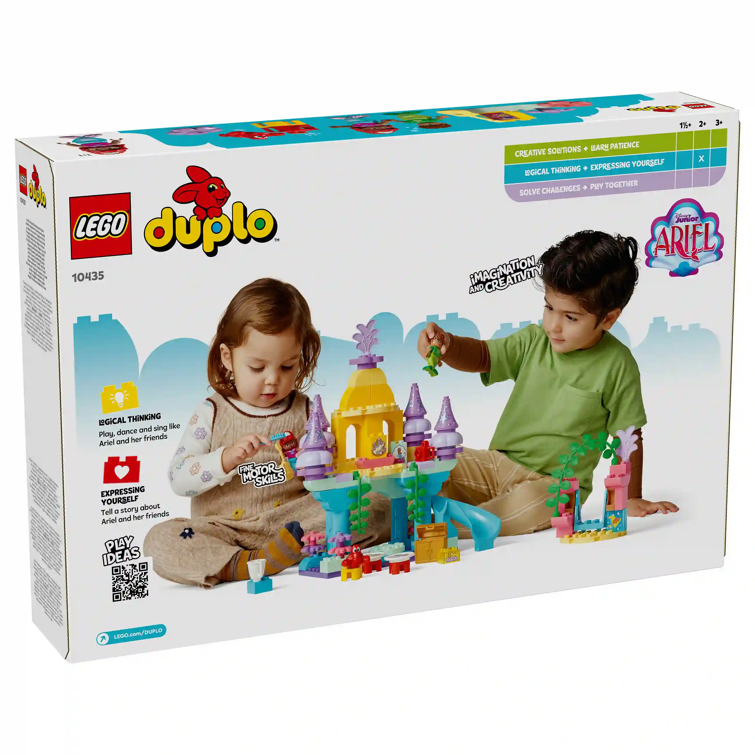 LEGO 10435 DUPLO Disney Arielles magischer Unterwasserpalast Spielwaren
