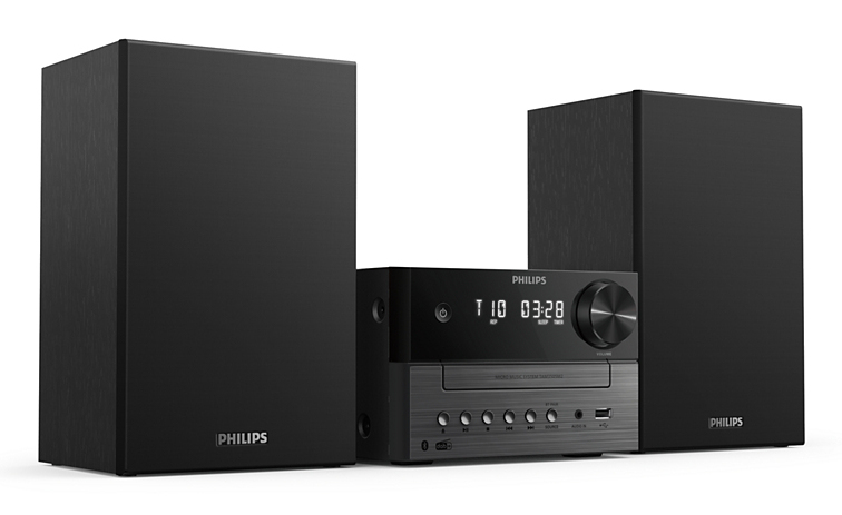 Philips 3000 series TAM3505M2 12 Home Stereoanlage Heim Audio Mikrosystem 20 W Schwarz Video & Audio