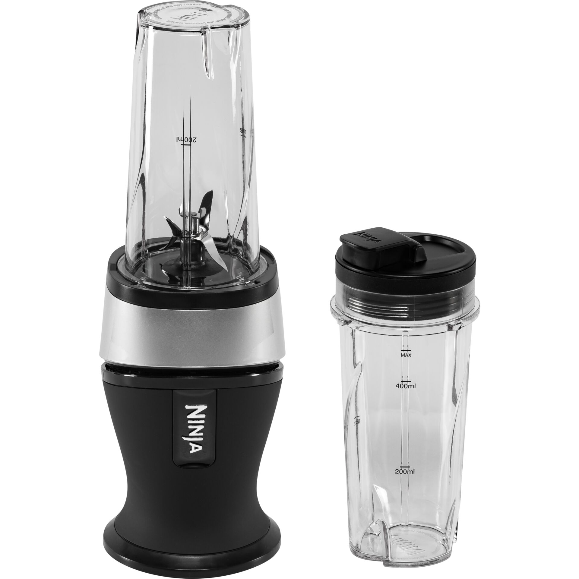 Ninja QB3001EUS Standmixer Silber Kuechenkleingeraete