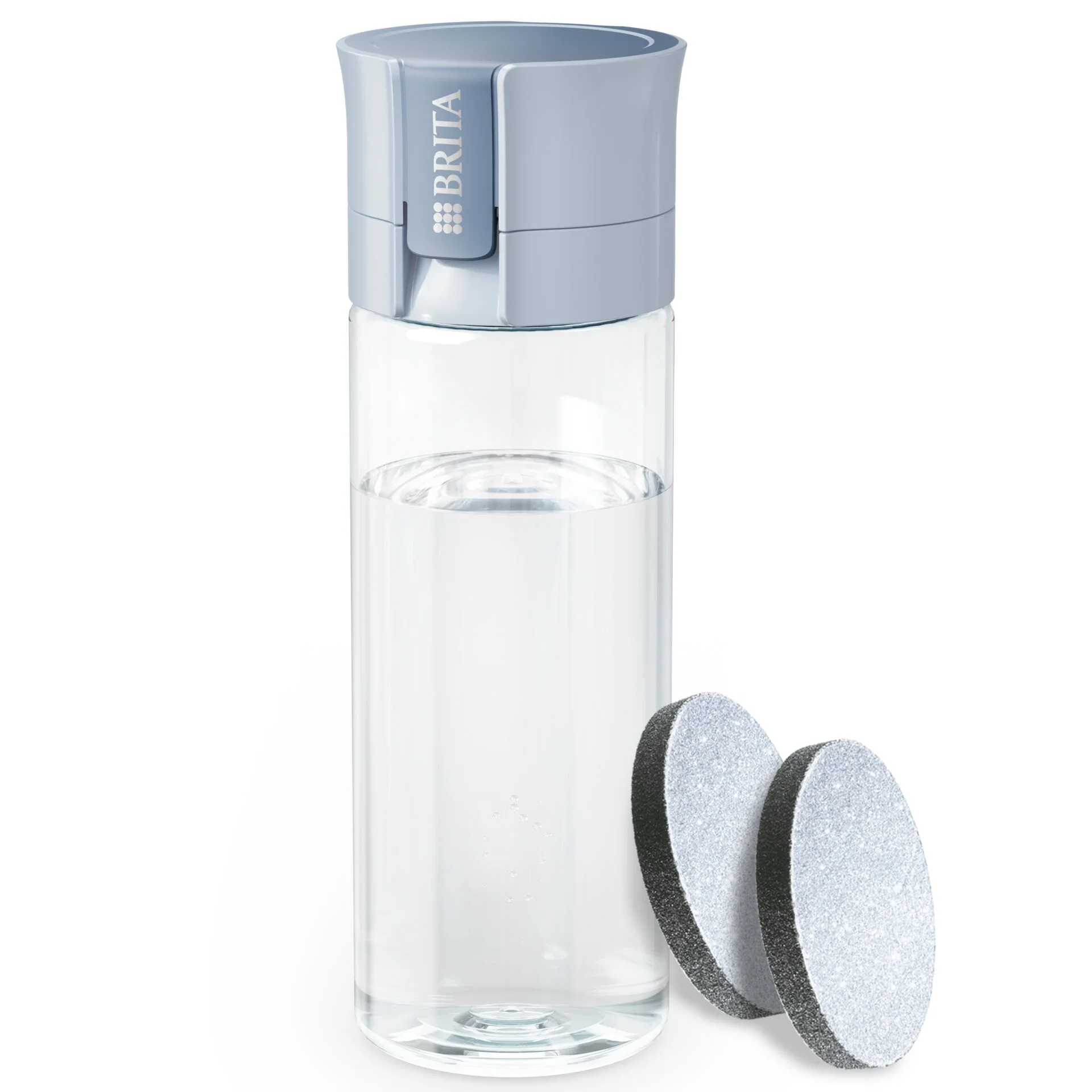 Brita Fill   Go Vital lightblue inkl  2 MicroDisc Wasseraufbereitung
