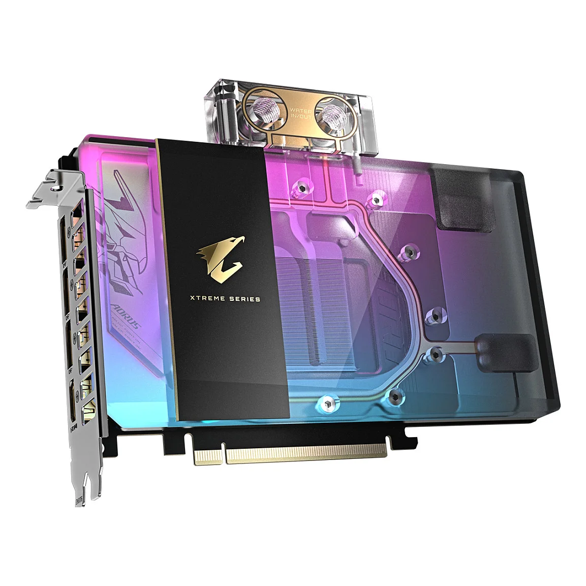 GIGABYTE AORUS GeForce RTX 5080 XTREME WATERFORCE WB 16G Grafikkarte   16GB GDDR7  256 Bit  PCI E 5 0  2805MHz Core Clock  3 x DP 2 1a  1 x HDMI 2 1b  NVIDIA DLSS 4  GV N5080AORUSX WB 16GD PC-Komponenten