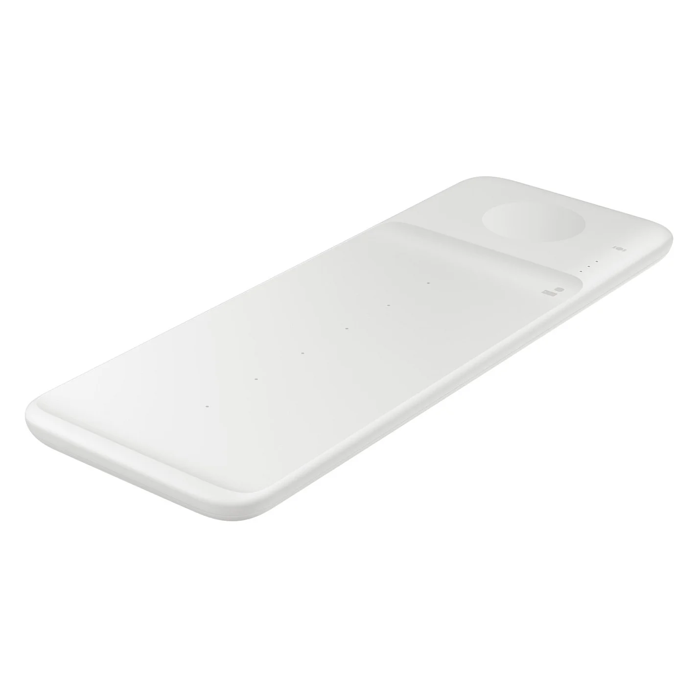Samsung Wireless Charger Trio Kopfhoerer  Smartphone  Smartwatch Weiss USB Kabelloses Aufladen Schnellladung Drinnen Akkus Powerbanks & Kabel