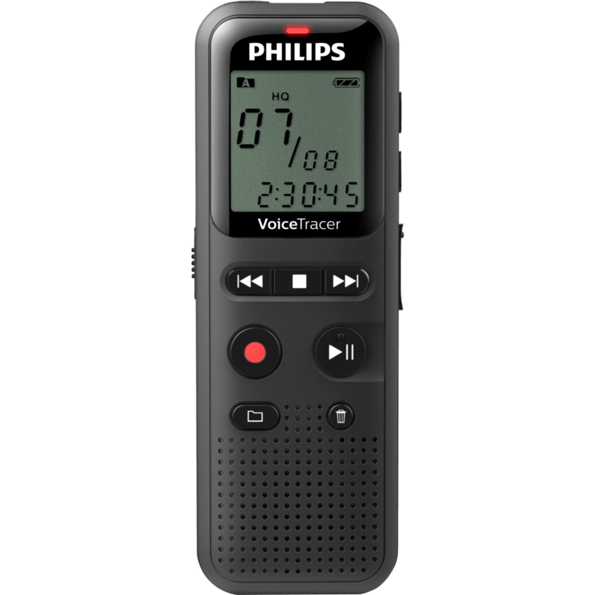 Philips VoiceTracer 8 kHz Schwarz Video & Audio