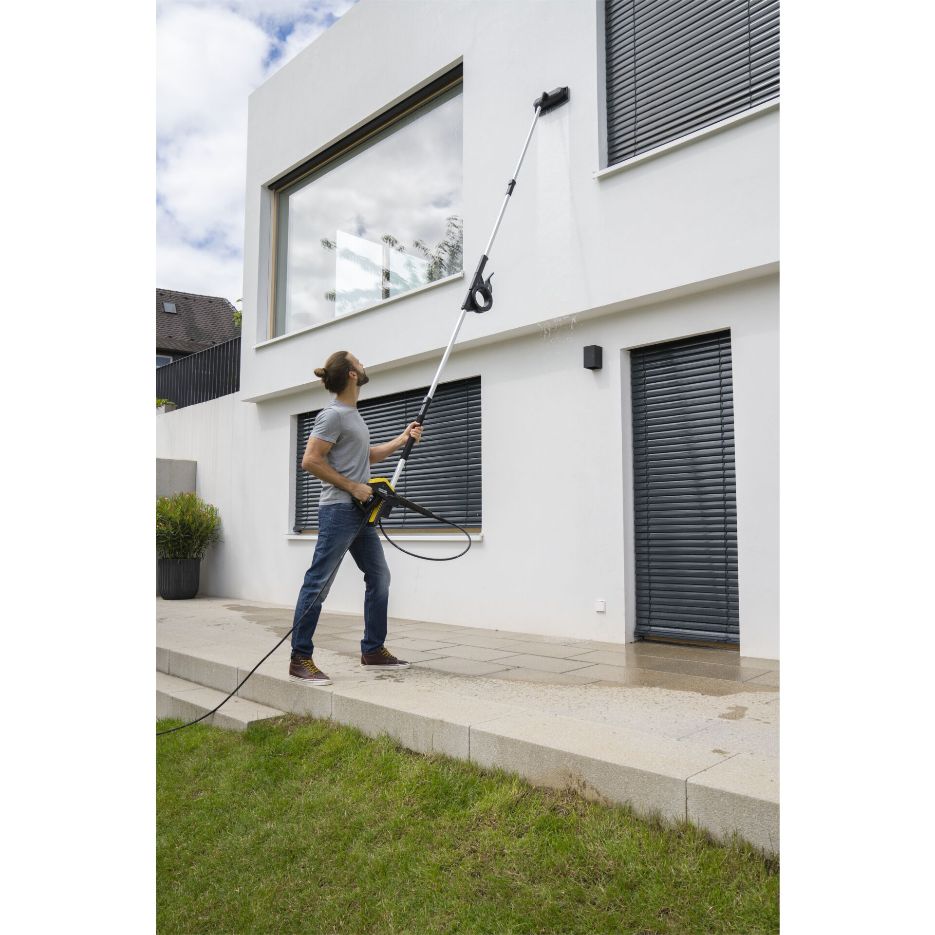 Kaercher Reinigungsset fuer Fassaden und Glasflaechen Zubehoer fuer Staubsauger & Reiniger