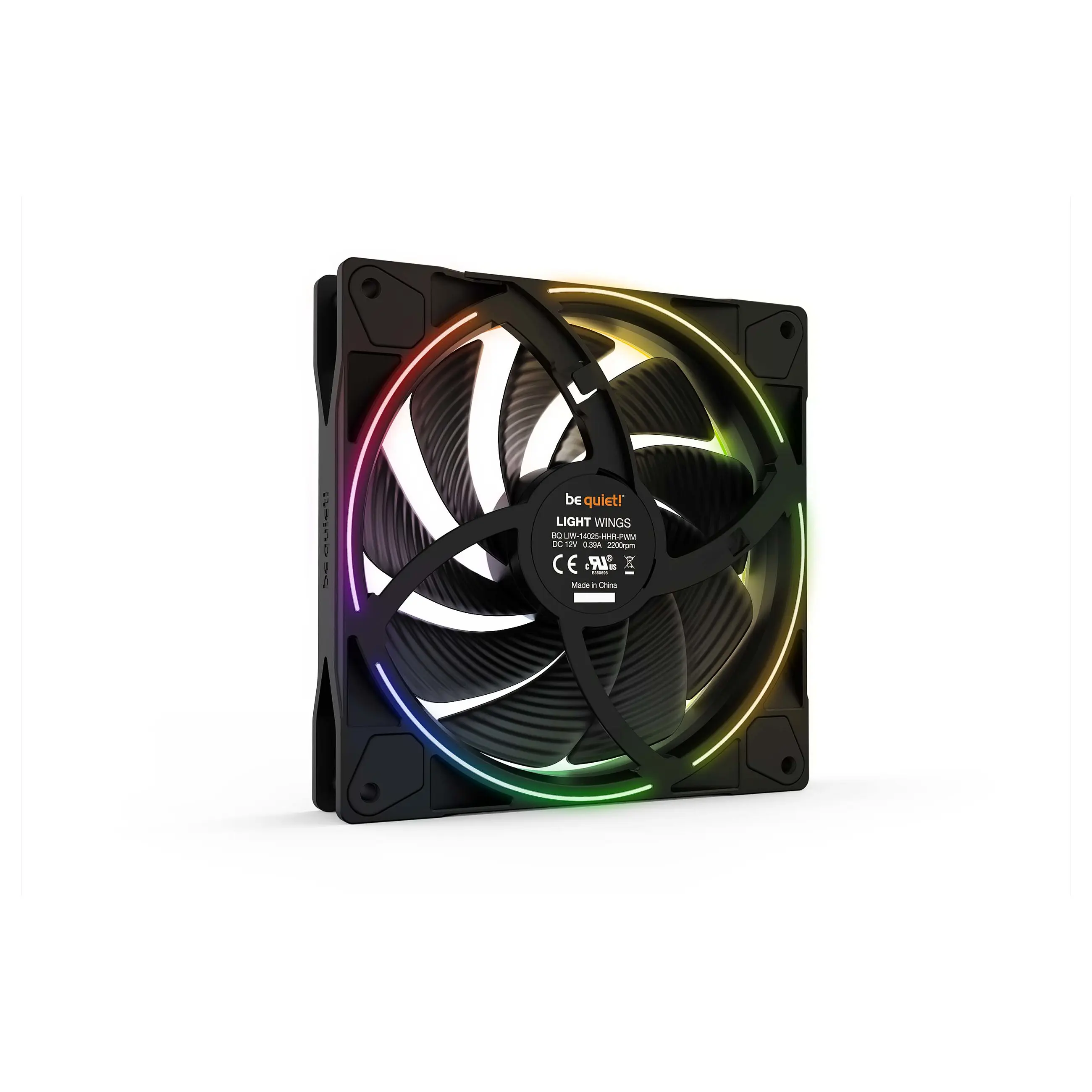 be quiet  Light Wings 140mm PWM High speed Triple Pack PC-Komponenten