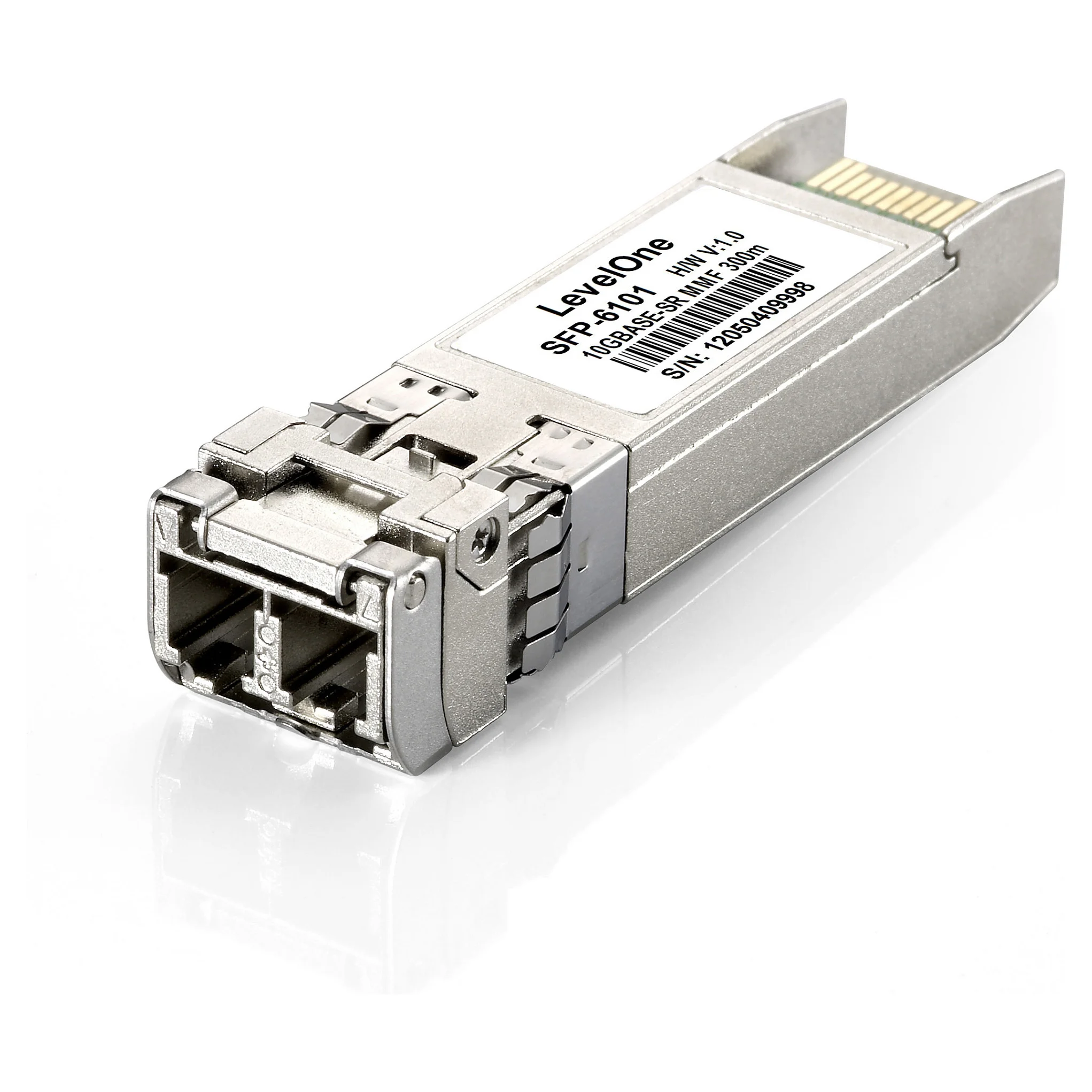 LevelOne SFP 6101 Netzwerk Transceiver Modul Faseroptik 10000 Mbit s SFP 850 nm