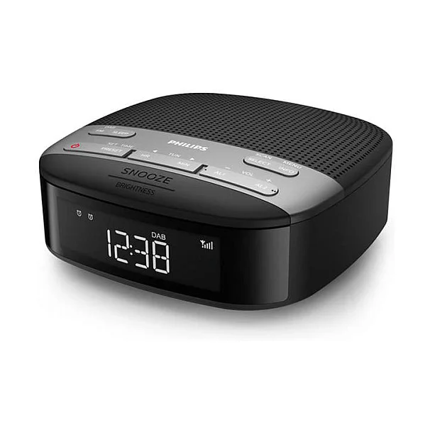 Philips TAR3505 12 Radio Uhr Digital Schwarz  Grau Video & Audio