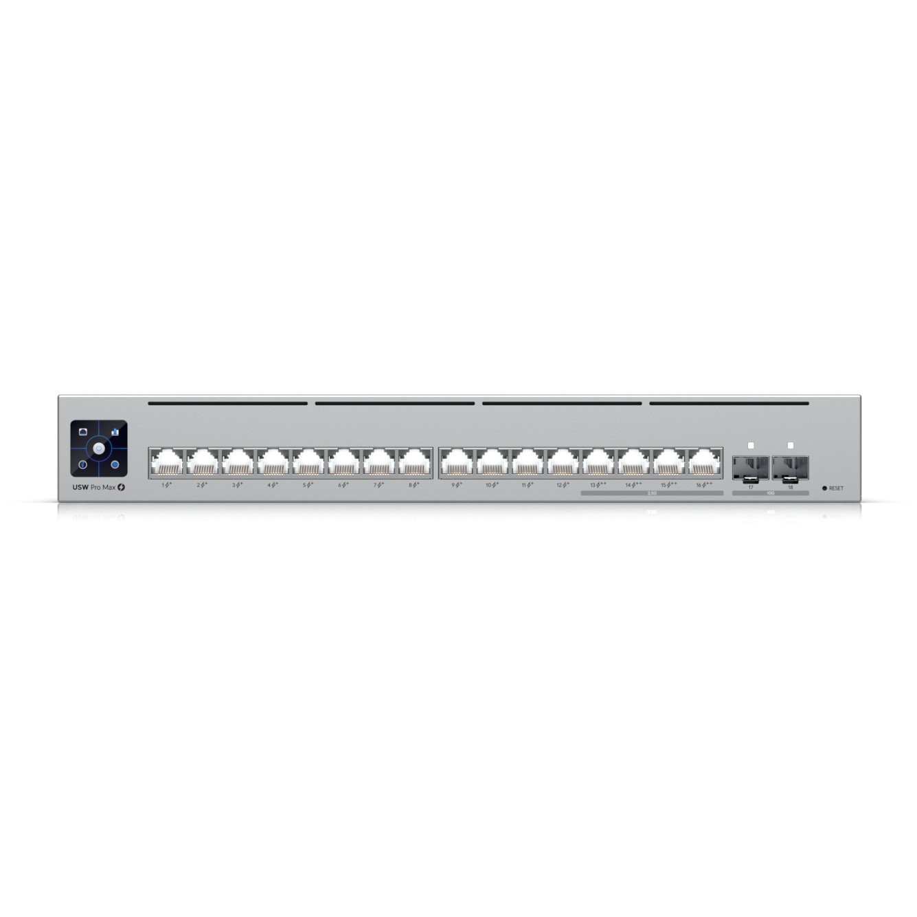 Ubiquiti UniFi USW Pro Max 16 POE Switch 16 2 Ports 180W PoE  Managed Switches