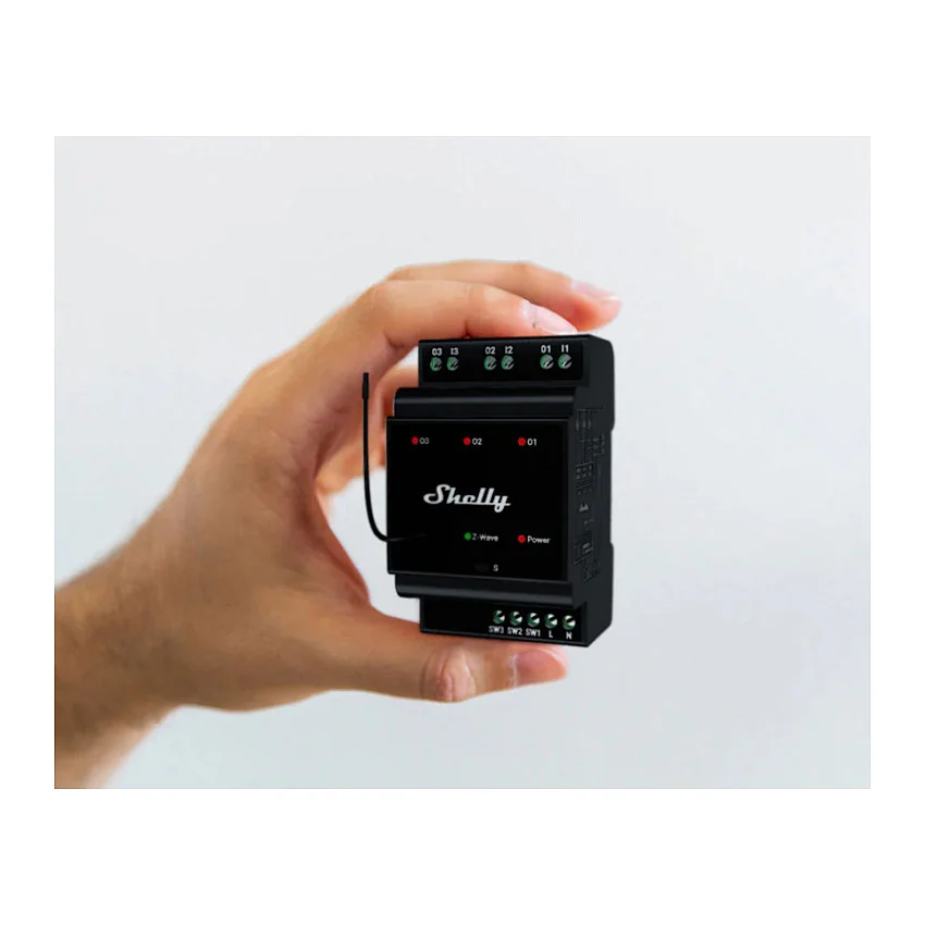 Shelly  Allterco Robotics LTD  Shelly Qubino Wave Pro 3 Steckdosen