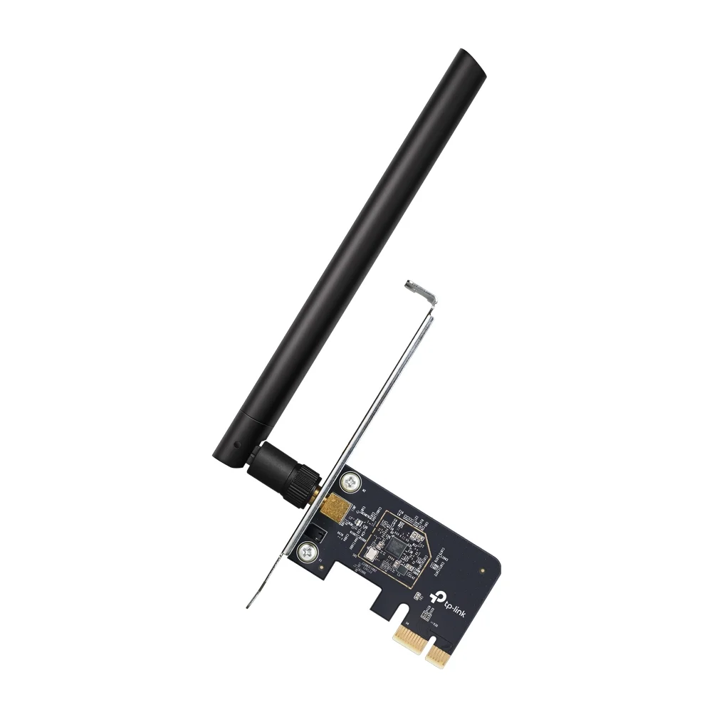 TP Link Archer T2E WLAN Adapter   433 Mbit s   PCIe   Dual Band   Schwarz Netzwerk-Adapter / Netzwerk-Karten