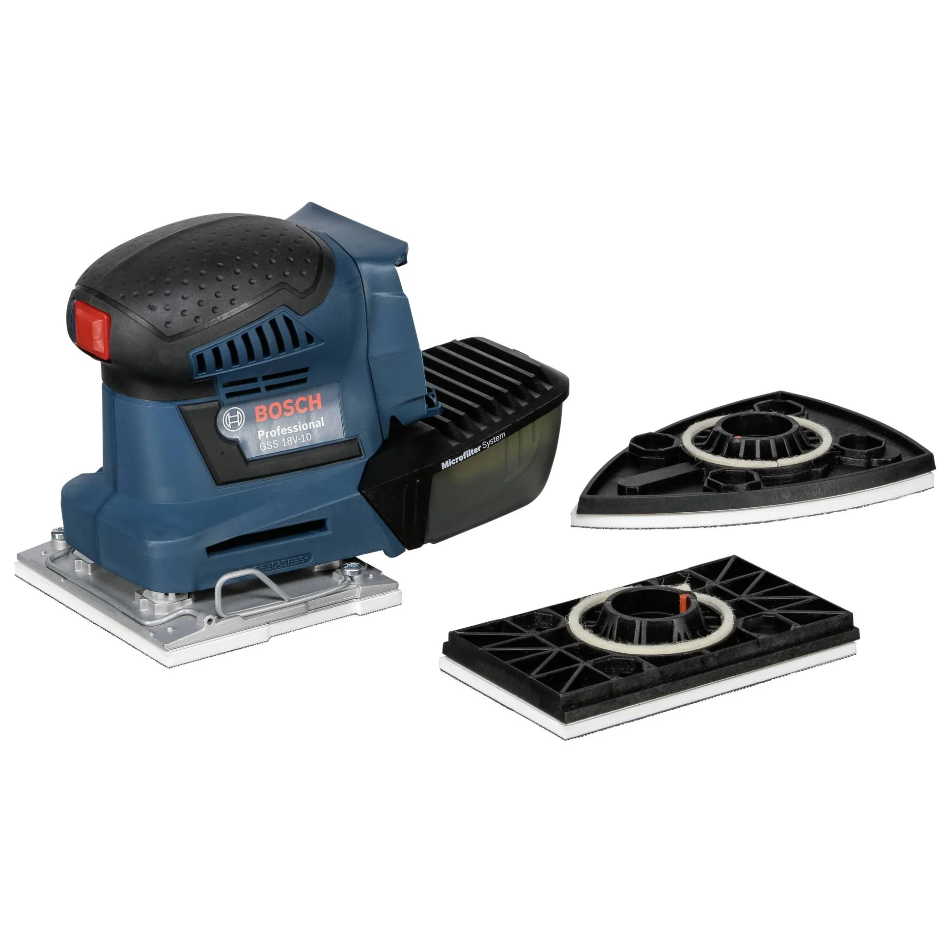 Bosch GSS 18V 10 Tragbares Schleifgeraet Schleifer Hobel & Fraesen