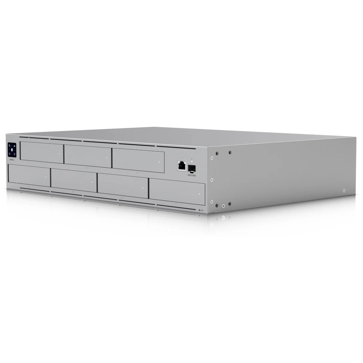 Ubiquiti UNAS Pro 7 Bay NAS Gehaeuse 7x 2 5 3 5 HDD SSD 1GbE SFP  Netzwerkgeraet Speichermedien