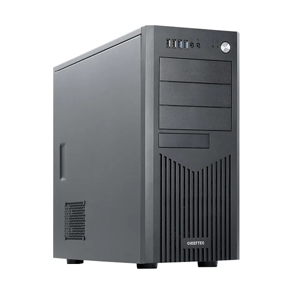 Chieftec BM 25B OP Computer Gehaeuse Schwarz Midi Tower ATX PC-Komponenten