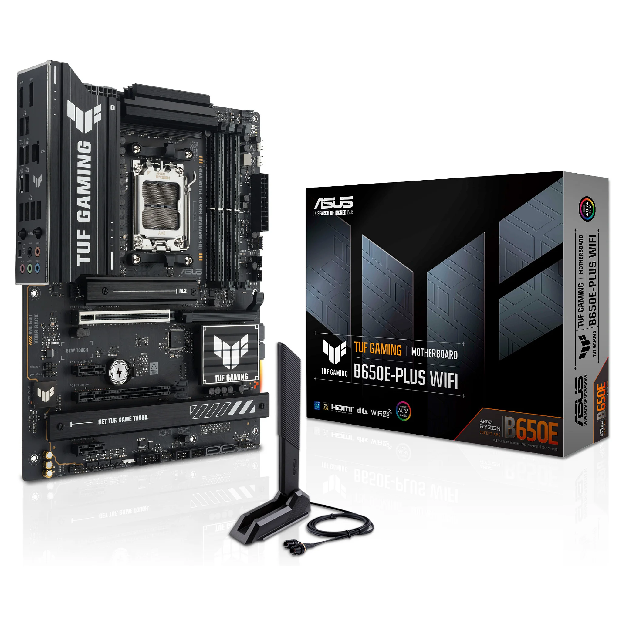 ASUS TUF GAMING B650E PLUS WIFI AMD B650 Sockel AM5 ATX PC-Zubehoer