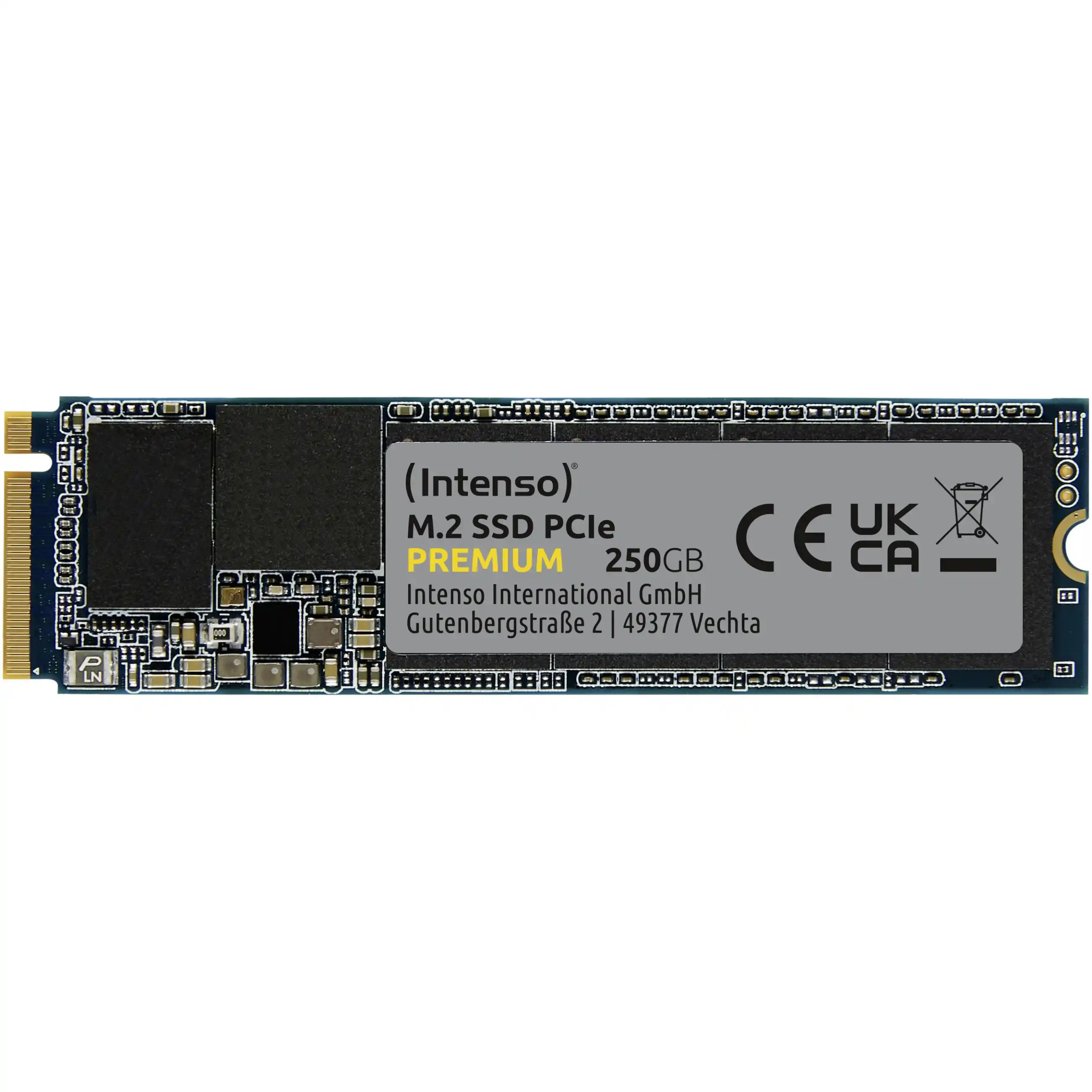 Intenso M 2 250GB Premium NVMe PCIe 3 0 x 4 Speichermedien