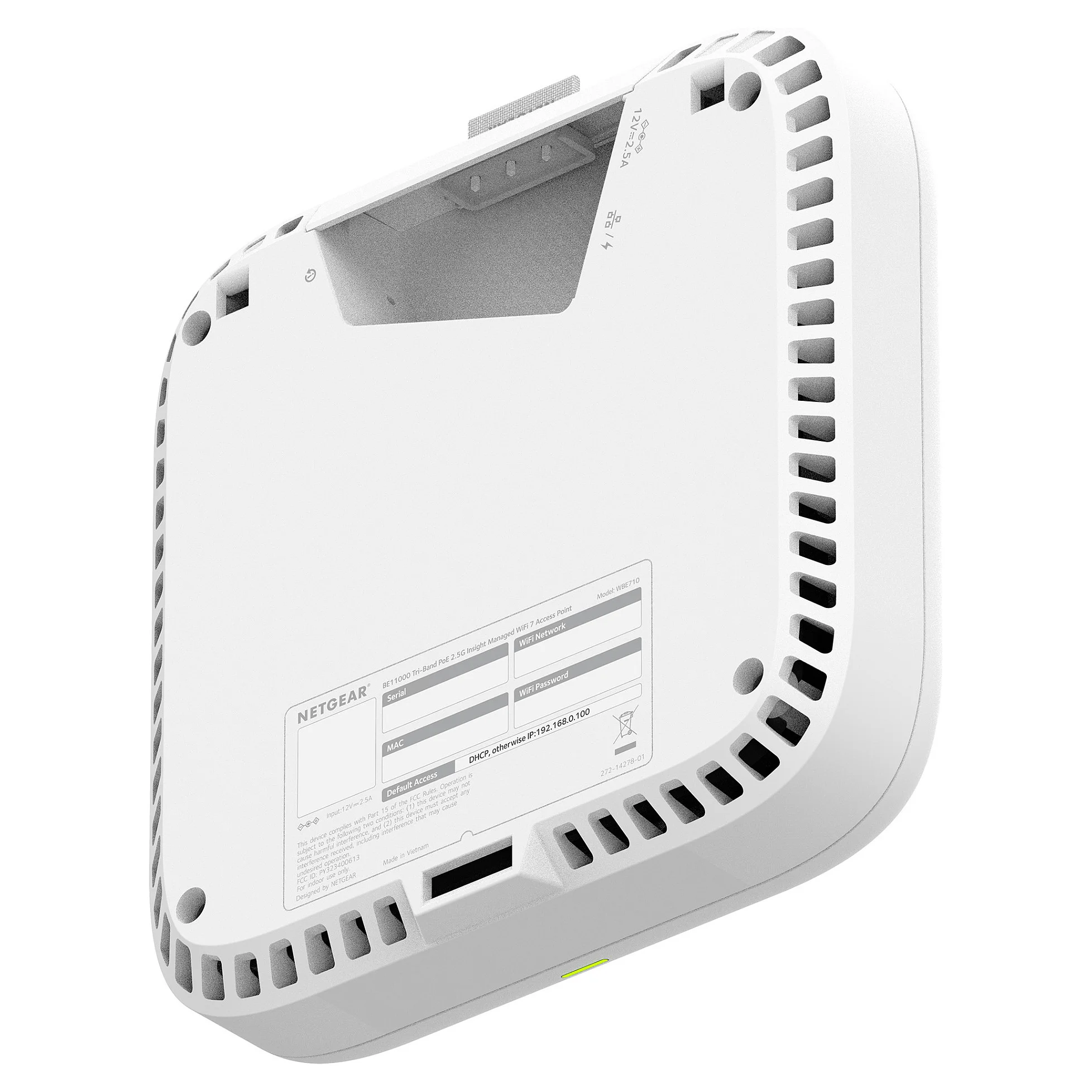 NETGEAR WBE718 9400 Mbit s Weiss Power over Ethernet  PoE  Access Points