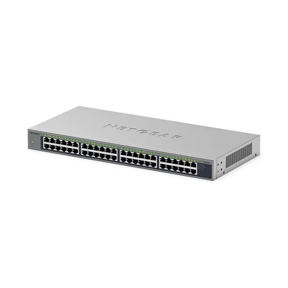NETGEAR GS748 Unmanaged Gigabit Ethernet  10 100 1000  Grau Switches