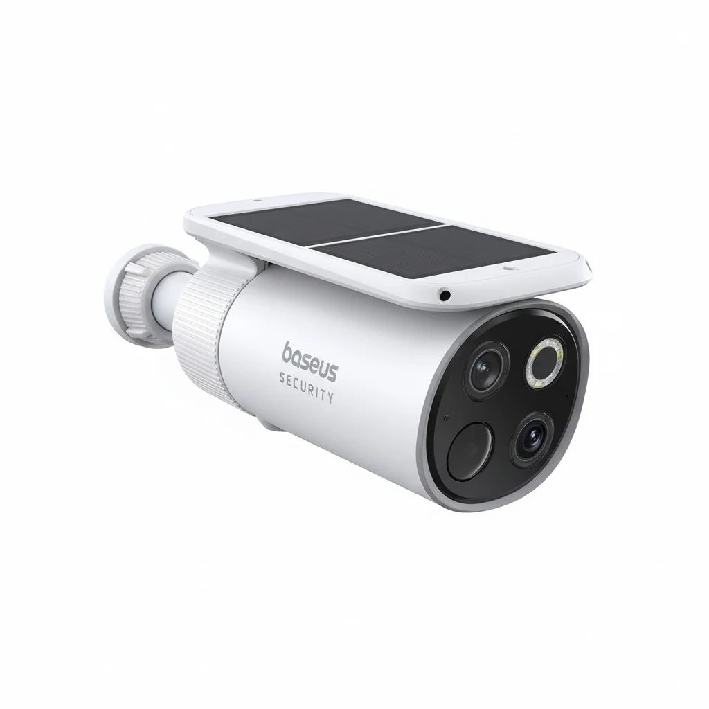 Baseus Security S1 Pro Outdoor Dual Kamera 3K Kit Weiss EU Sicherheit