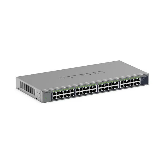 NETGEAR GS748 Unmanaged Gigabit Ethernet  10 100 1000  Grau Switches