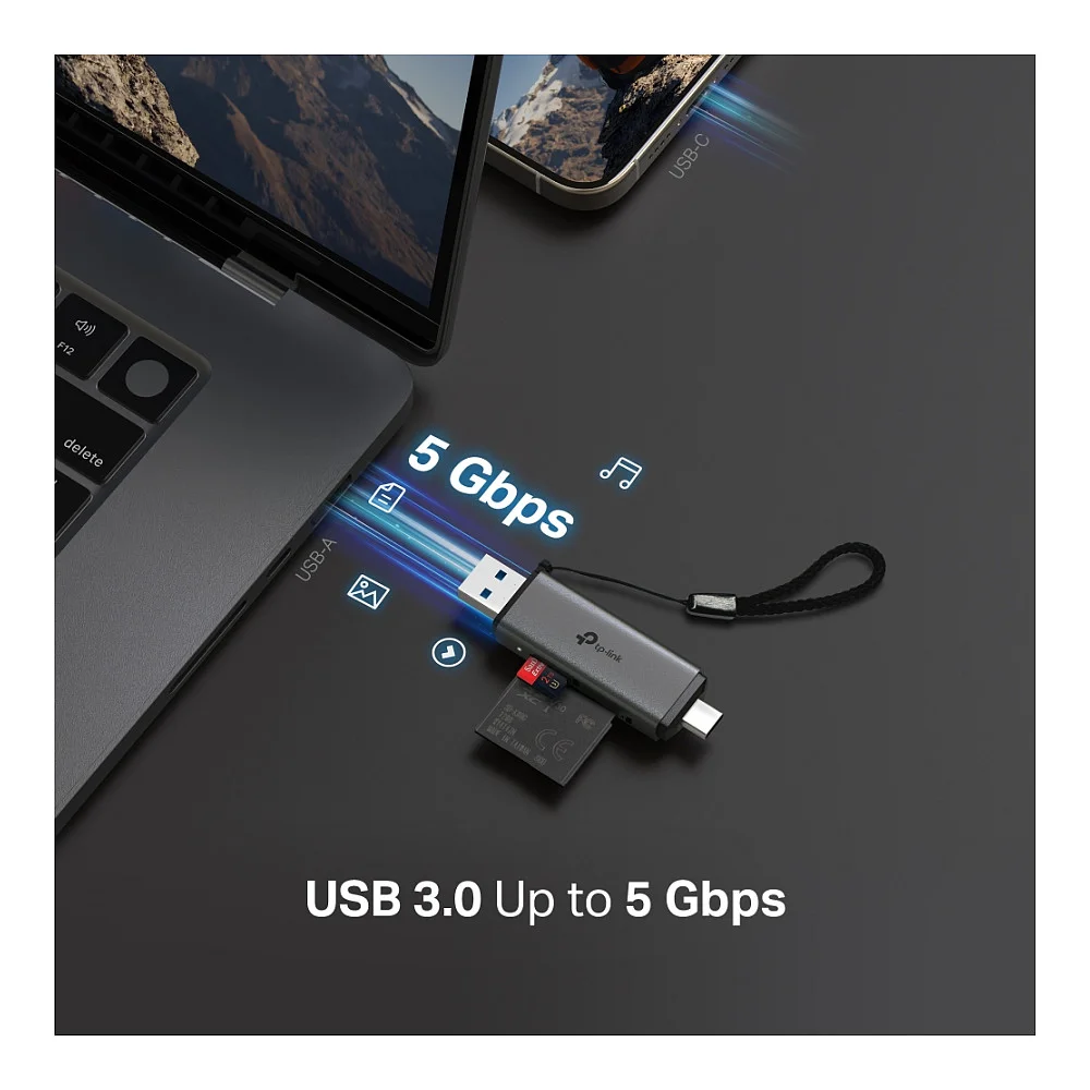 TP Link UA430D Kartenleser USB 3 1 Schwarz Switches