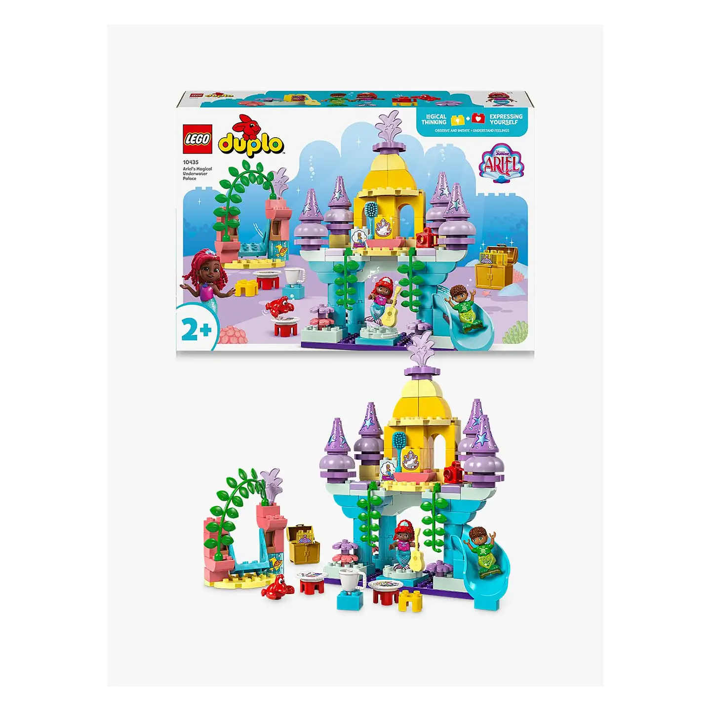 LEGO 10435 DUPLO Disney Arielles magischer Unterwasserpalast Spielwaren