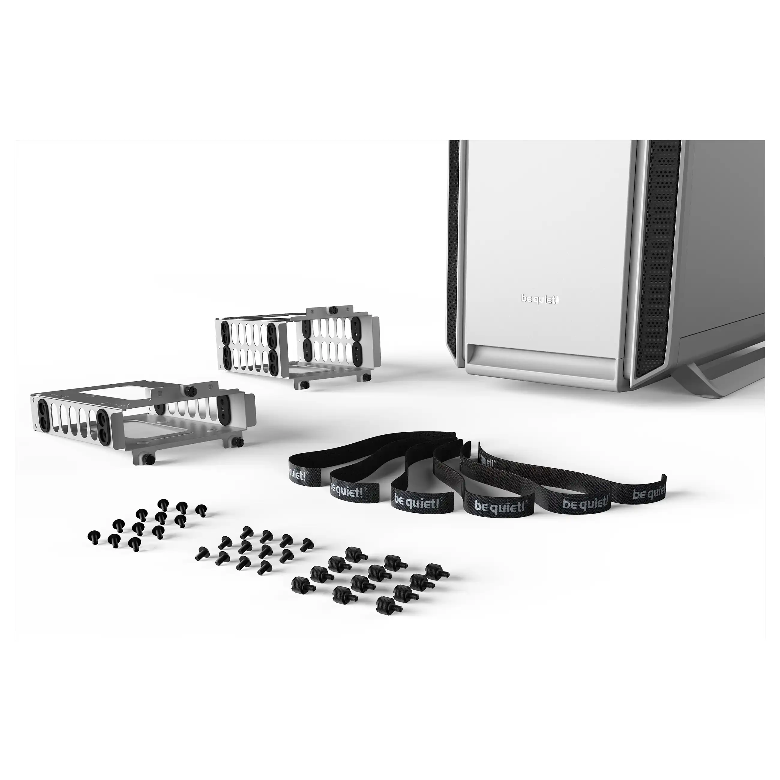 be quiet  Silent Base 802 White Midi Tower Weiss PC-Zubehoer