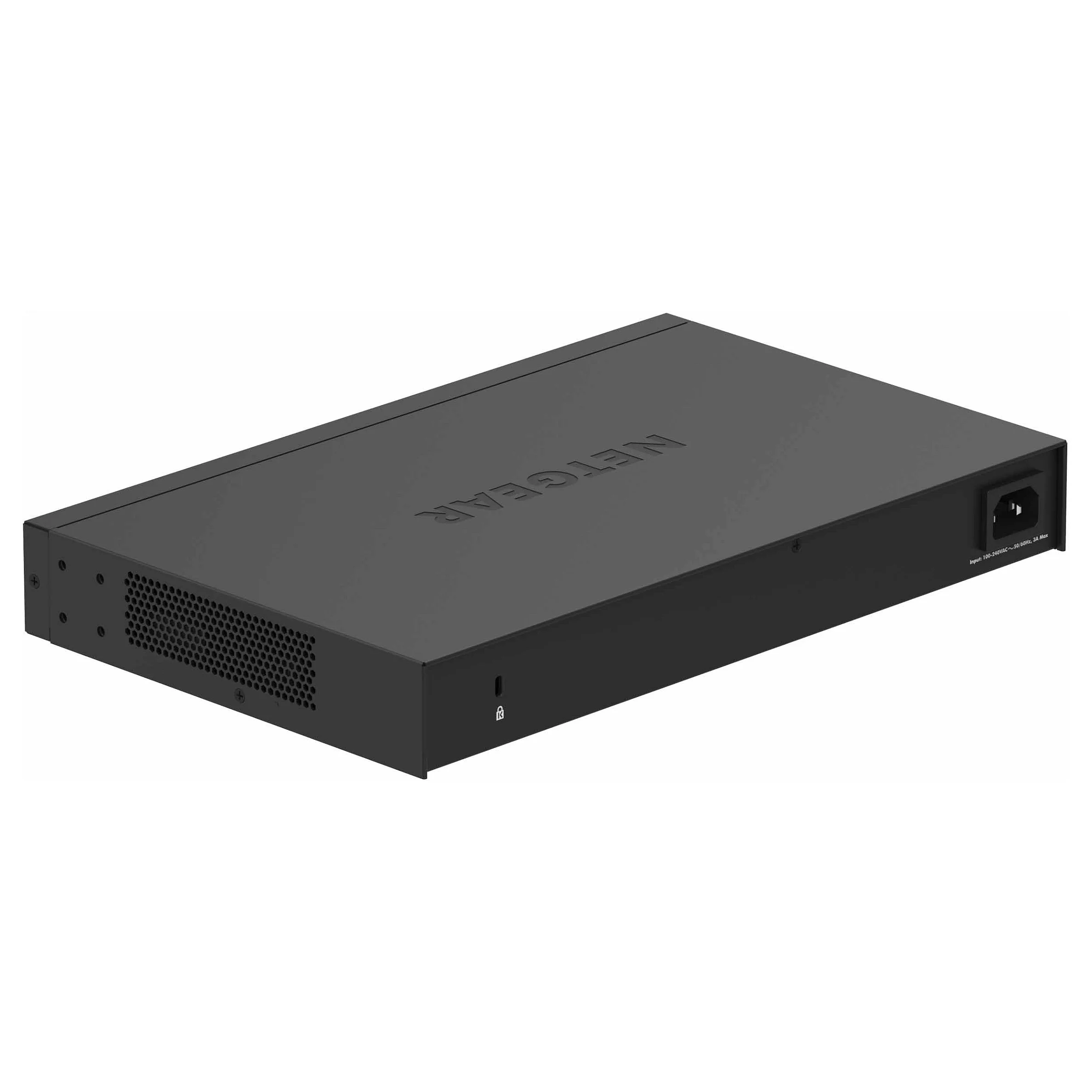 NETGEAR GS324P Unmanaged Gigabit Ethernet  10 100 1000  Power over Ethernet  PoE  1U Schwarz Switches