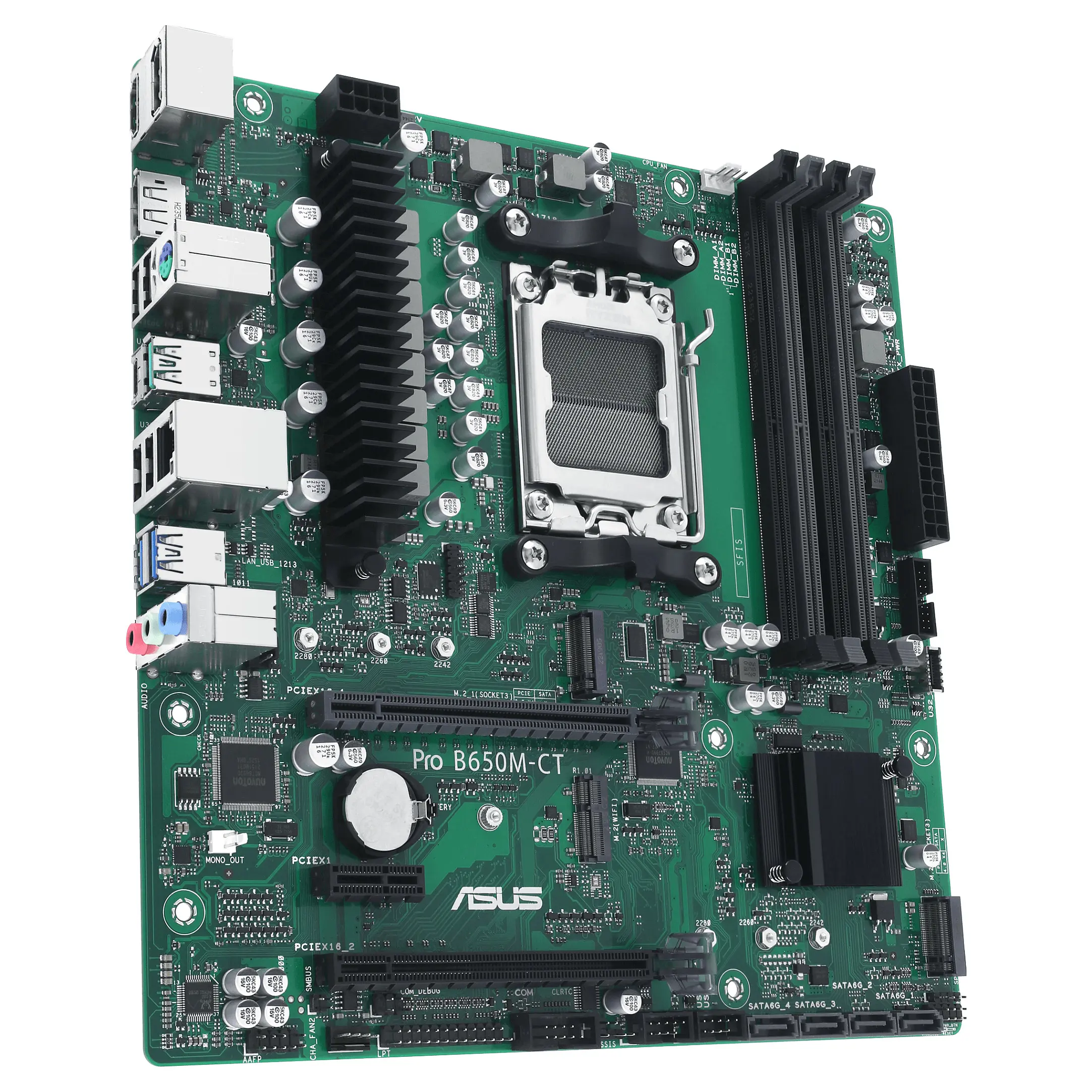ASUS PRO B650M CT CSM AMD B650 Sockel AM5 micro ATX PC-Komponenten
