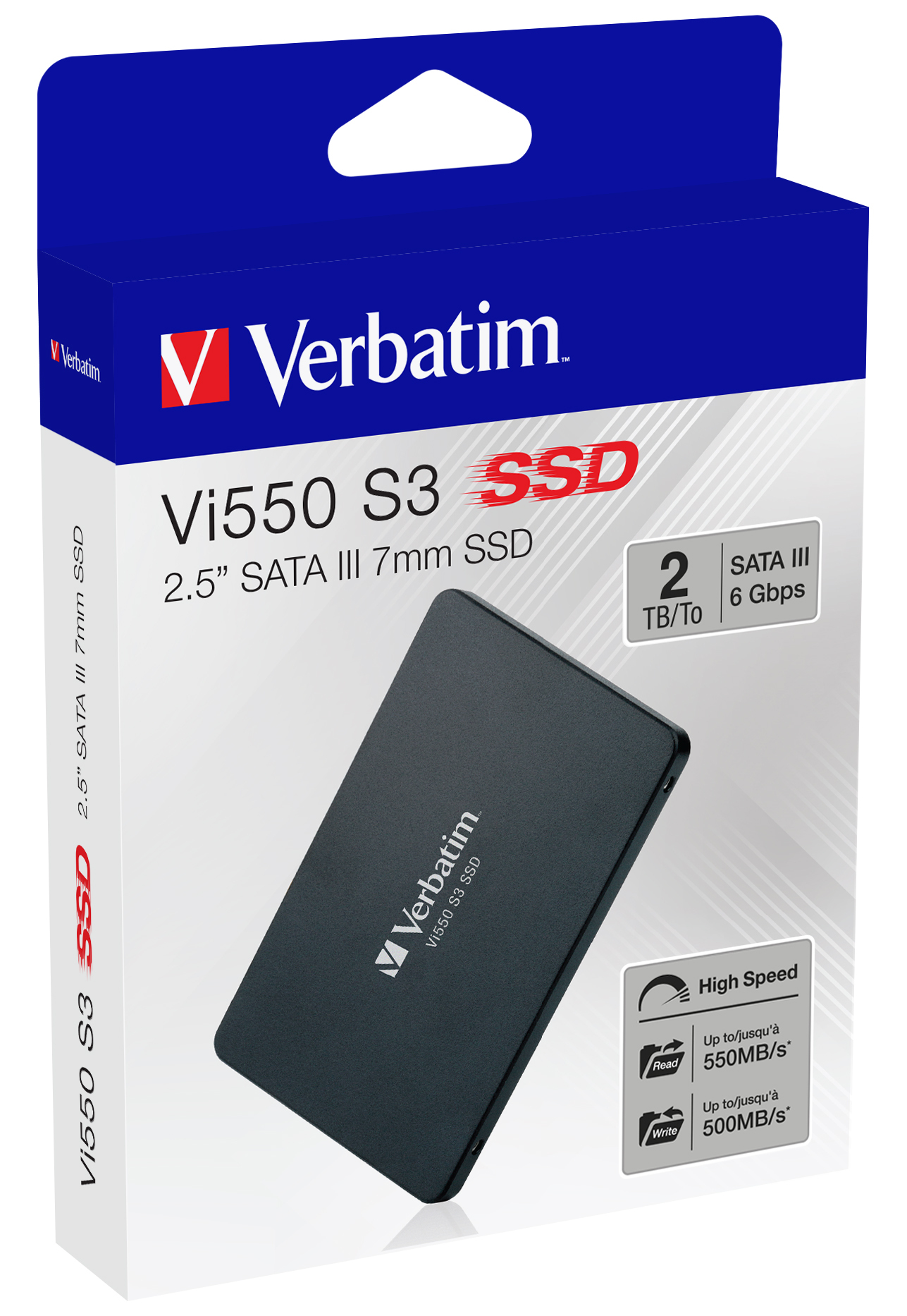 Verbatim Vi550 S3 2 5 SSD 2TB SATA III 49354 Speichermedien