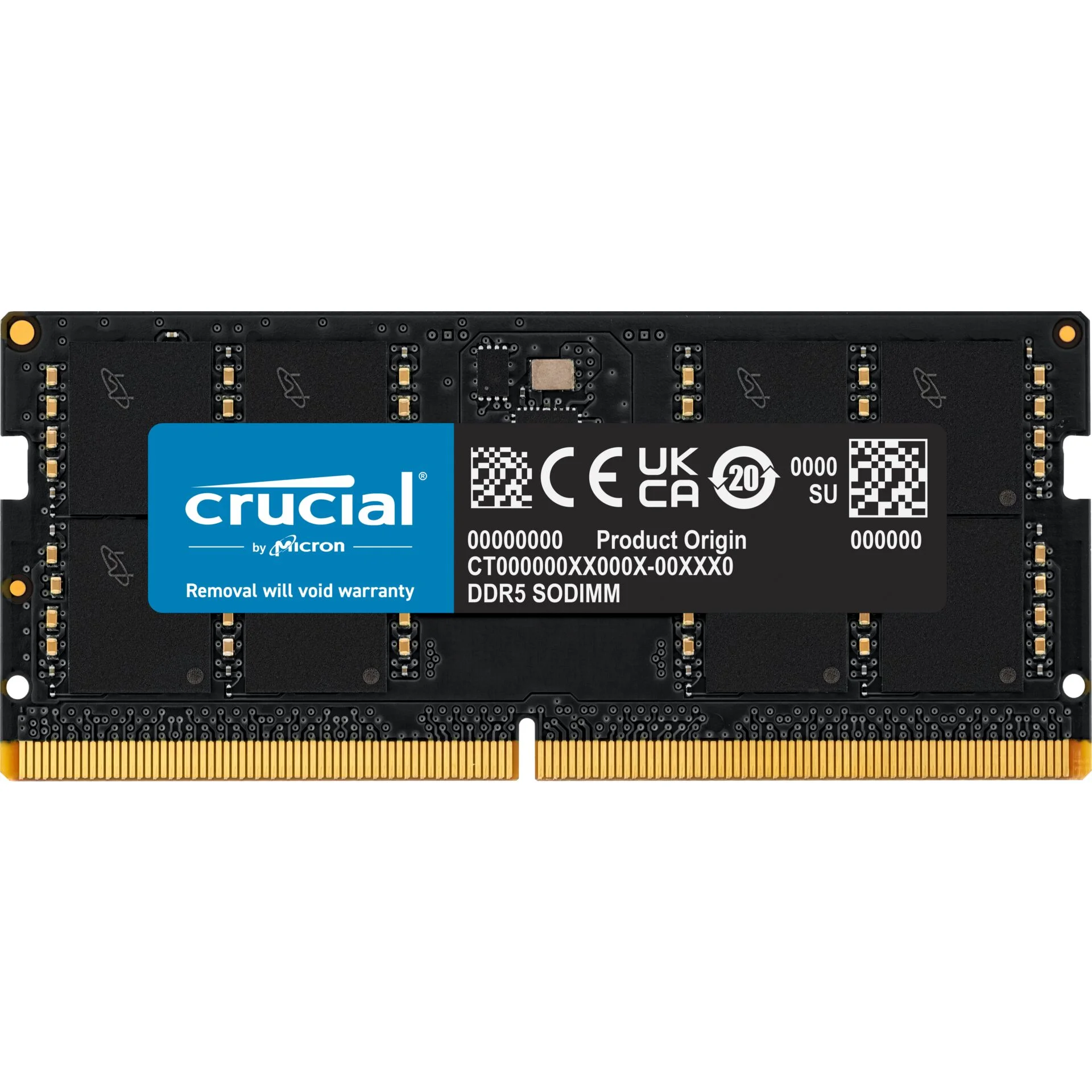 Crucial DDR5 5600 32GB SODIMM CL46  16Gbit  Speichermedien