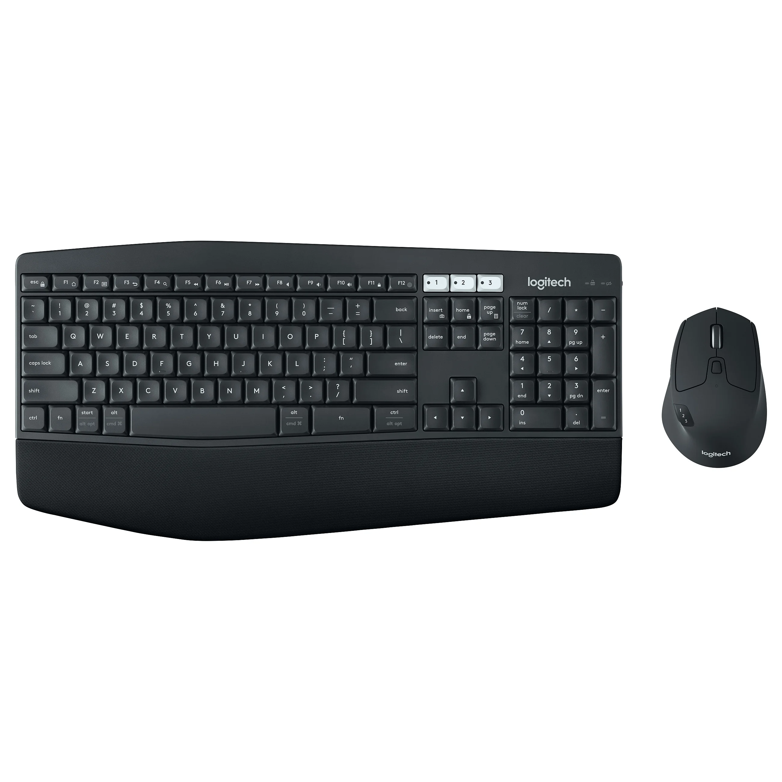 Logitech MK850 Performance Bluetooth QWERTY Hollaendisch black Tastatur Tastaturen & Maeuse