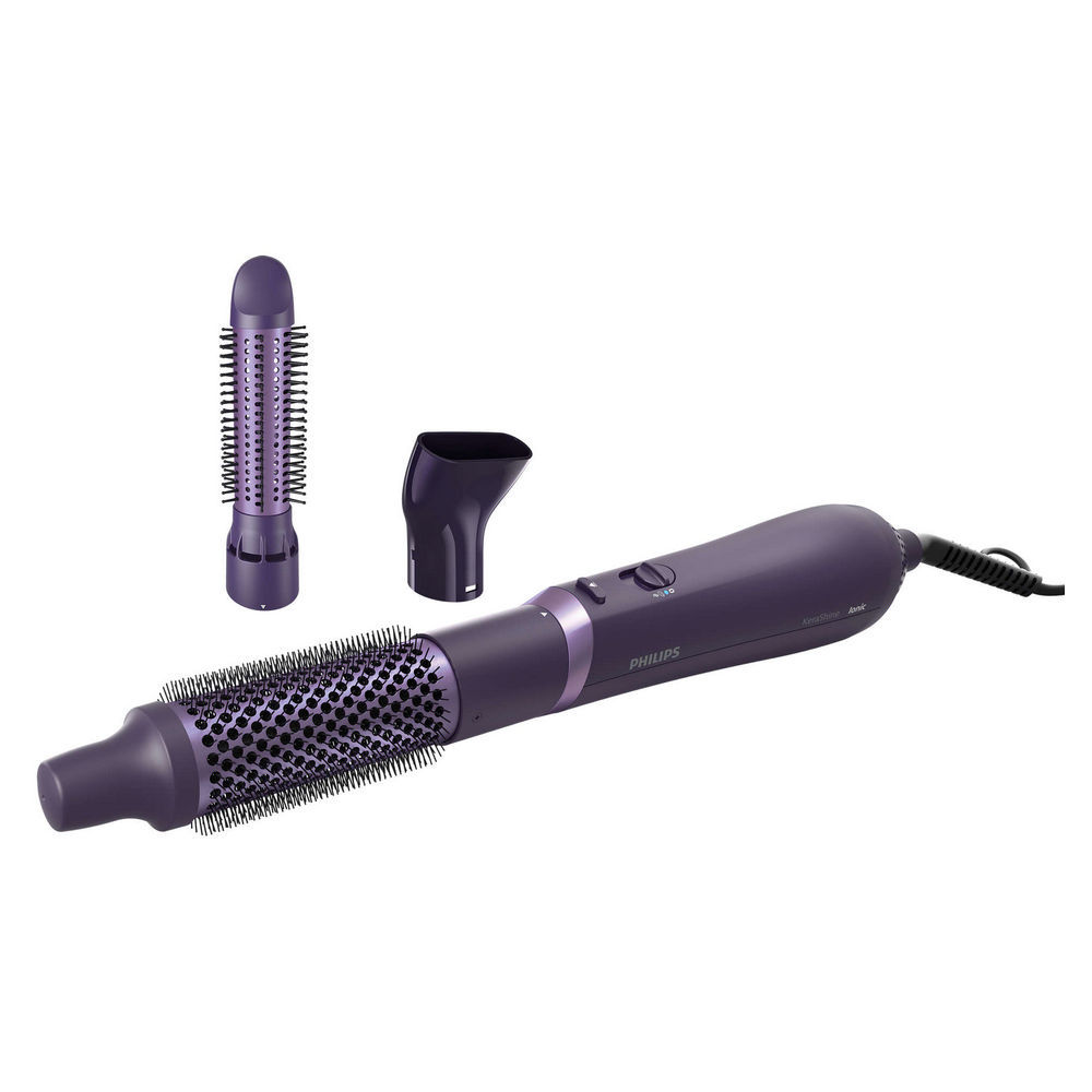 Philips Warmluftbuerste Series 3000 BHA305 00  3 Aufsaetze Haarpflege
