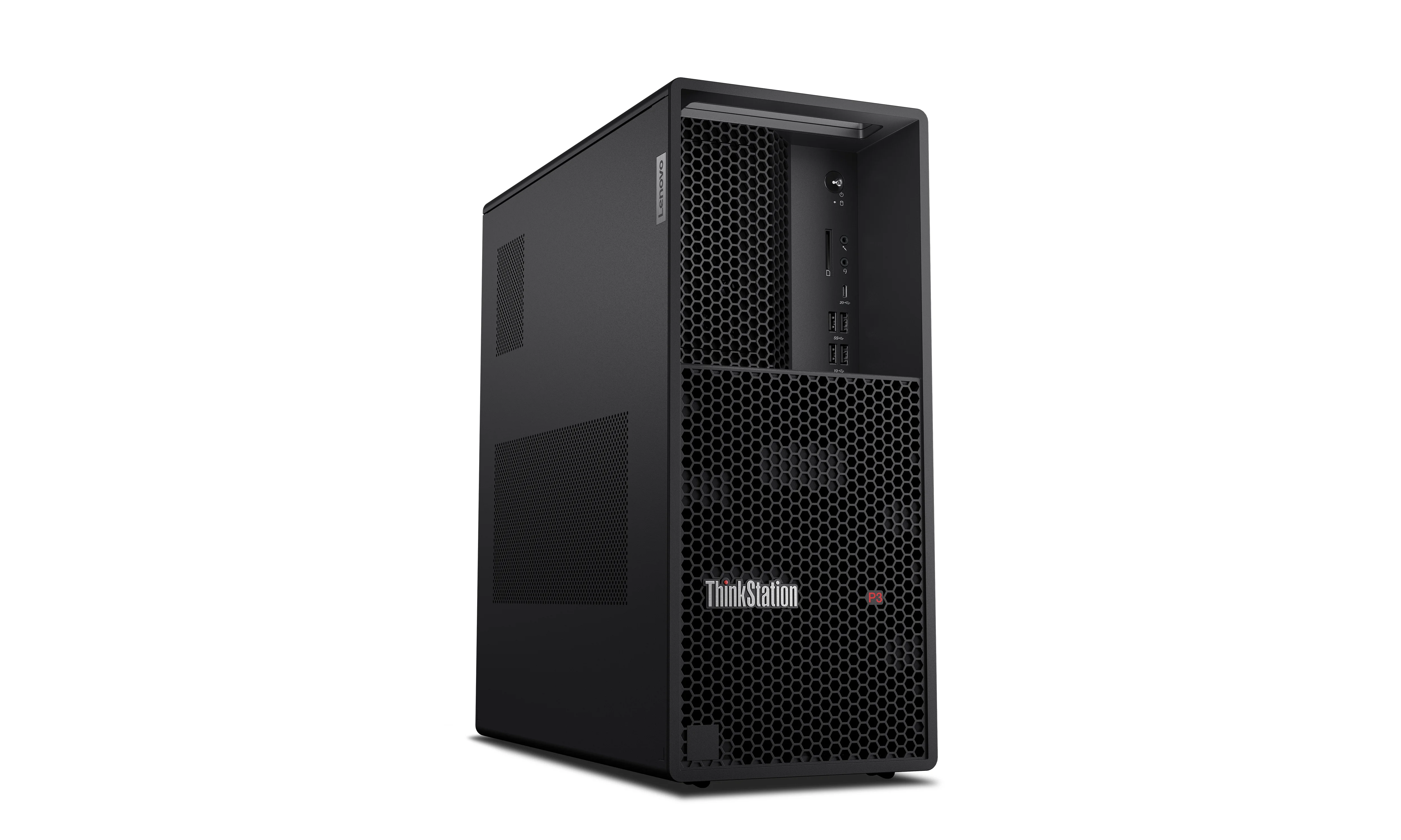 Lenovo ThinkStation P3 Tower Gen 2 Intel Core Ultra 7 265K 64 GB DDR5 SDRAM 1 TB SSD Windows 11 Pro Arbeitsstation Schwarz PC-Zubehoer