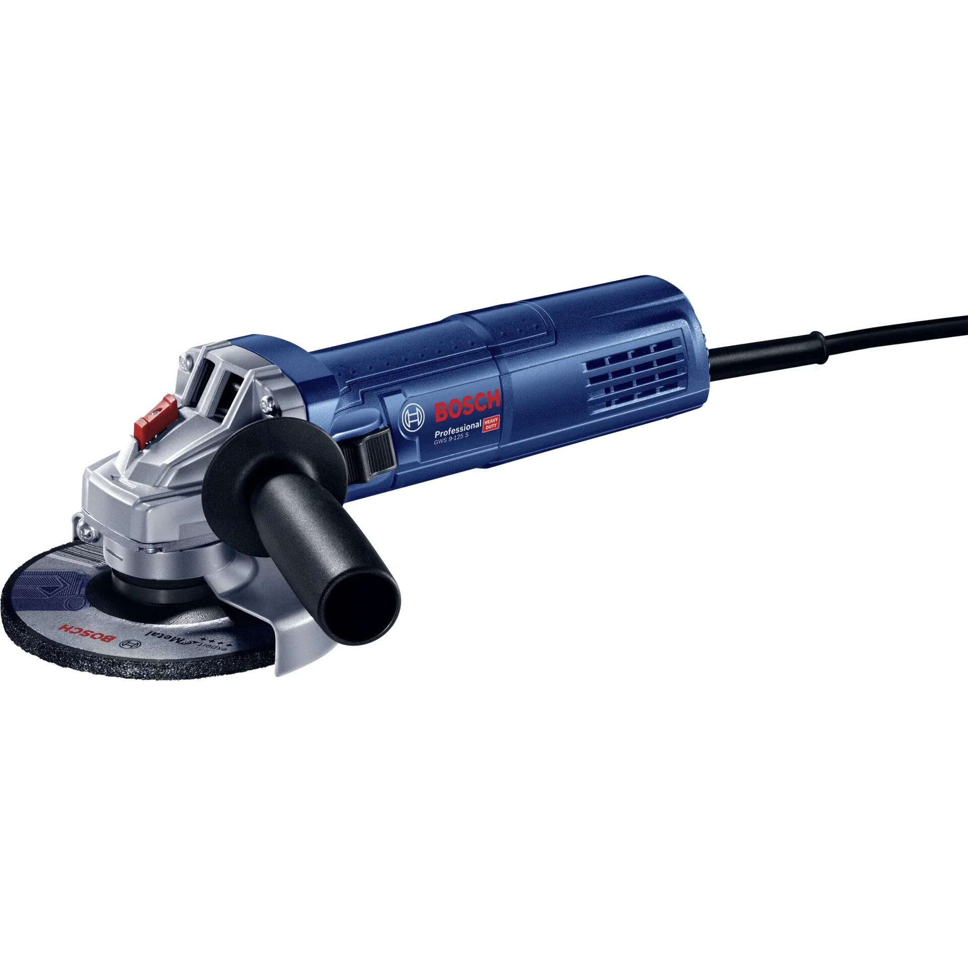 Bosch GWS 9 125 S Professional Winkelschleifer 12 5 cm 11000 RPM 900 W 1 9 kg Schleifer Hobel & Fraesen