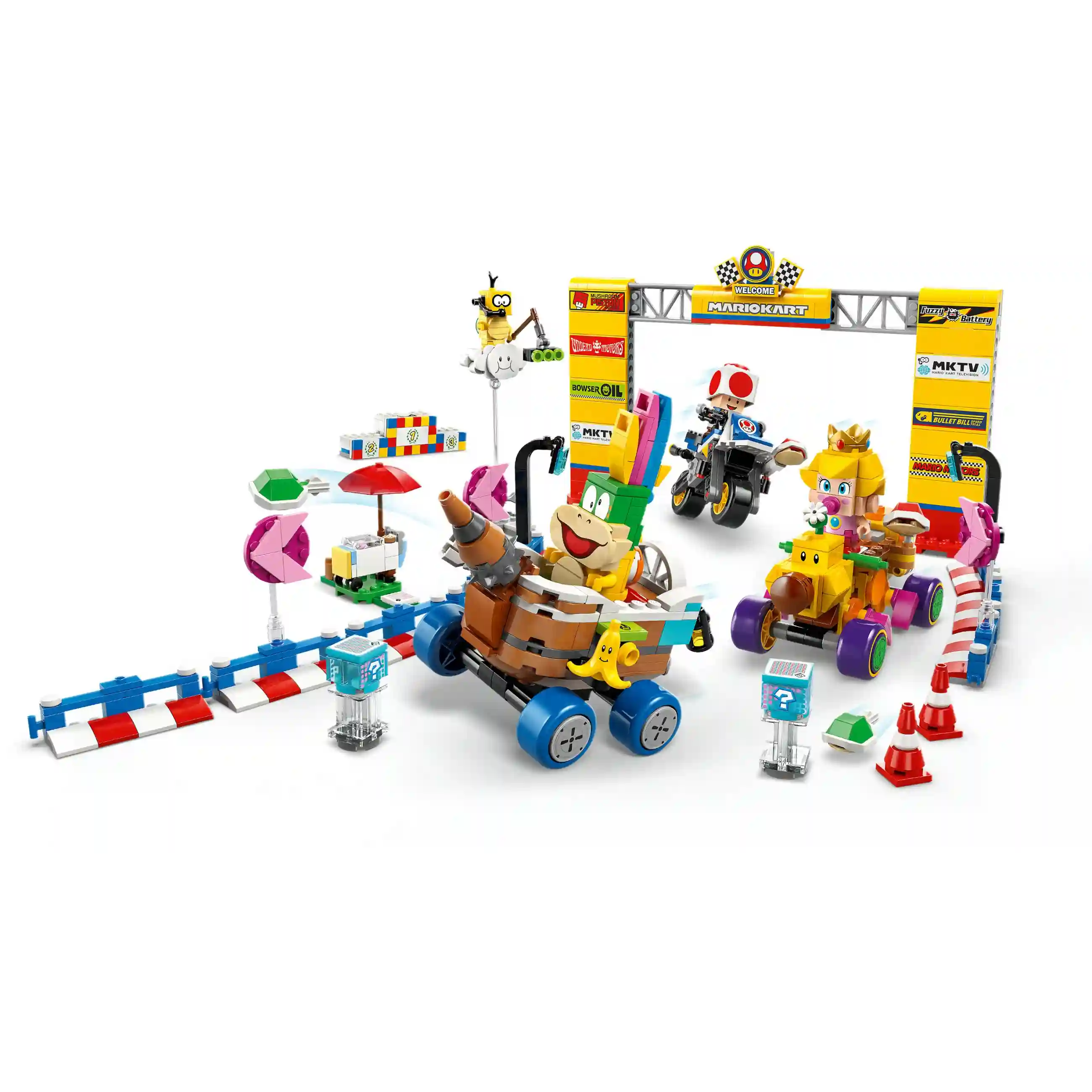 LEGO Super Mario Mario Kart   Baby Peach   Grand Prix   Set 72036 Spielwaren
