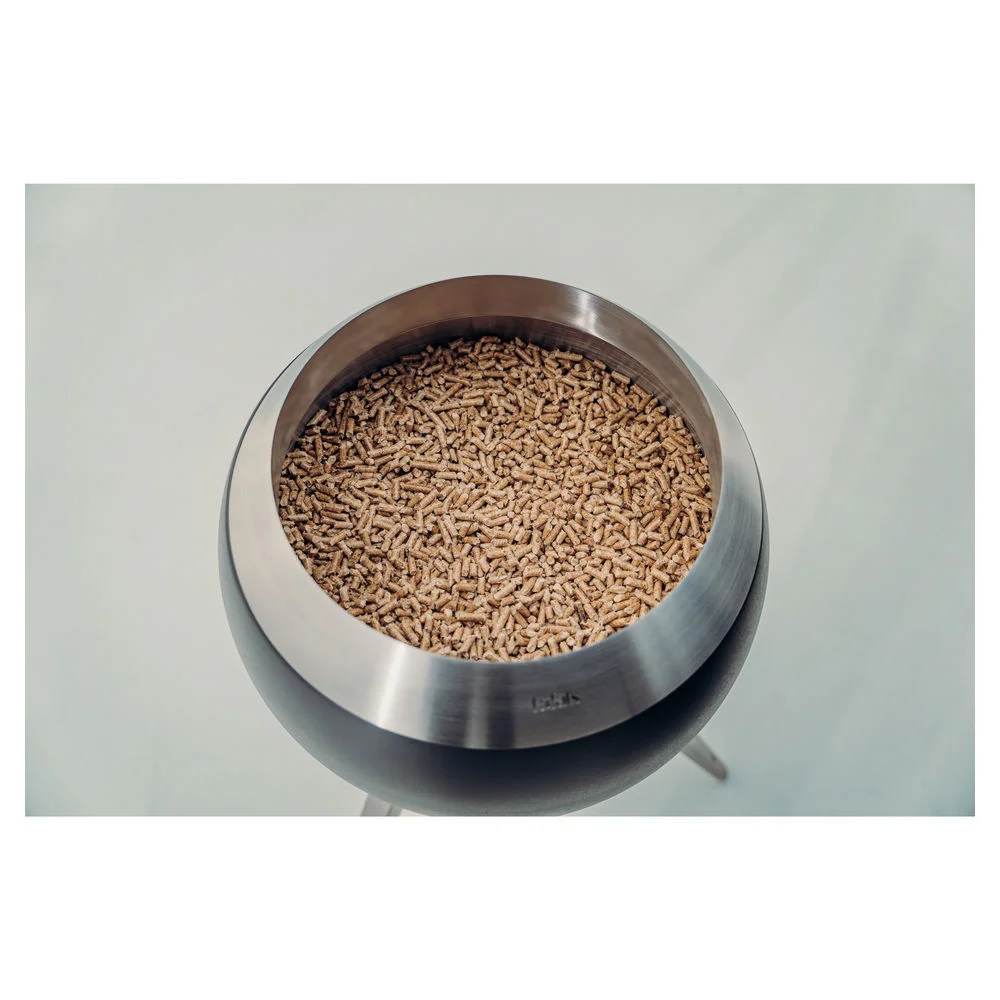 Hoefats Feuerschale Moon 45 mit hohem Fuss Grills