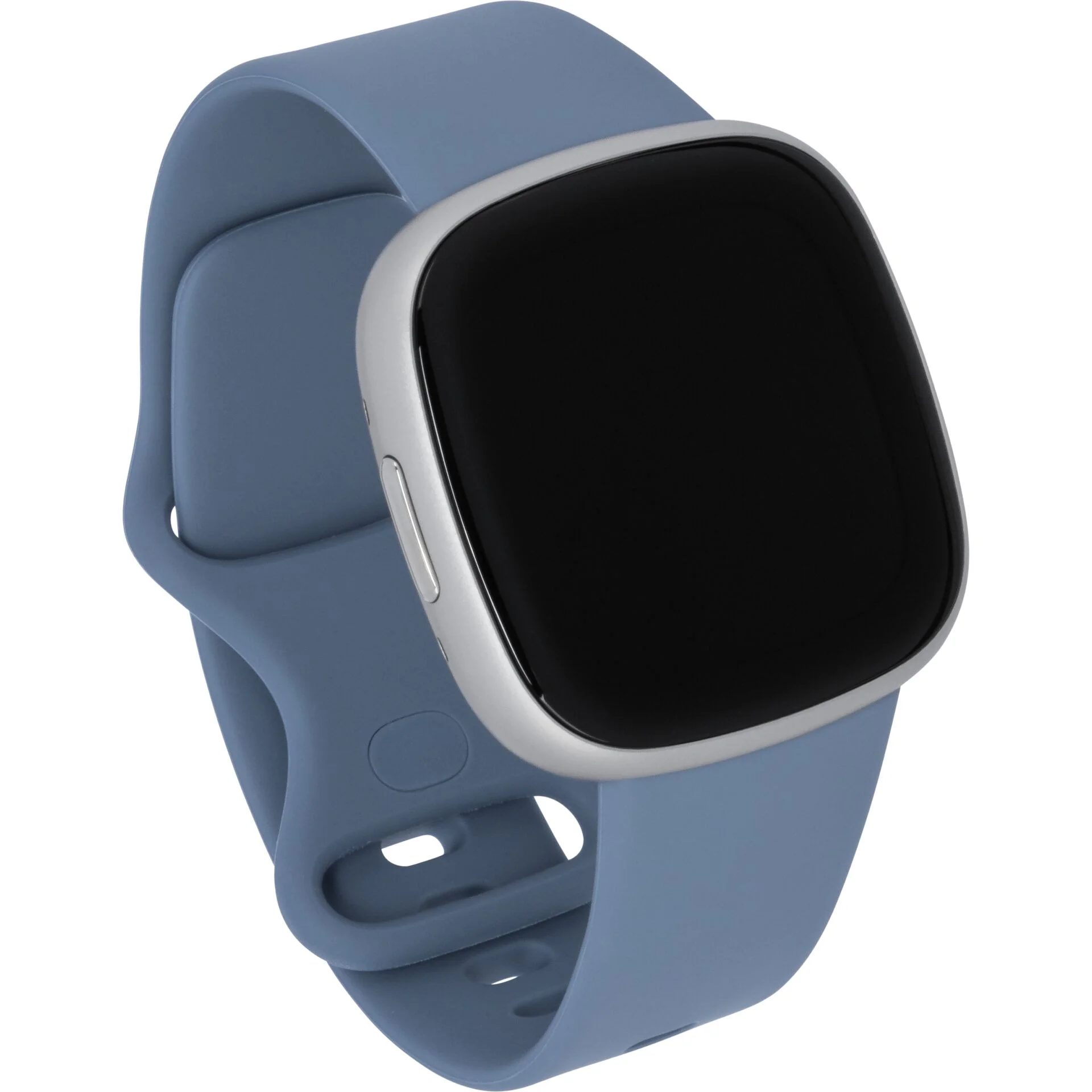 Fitbit Versa 4 Waterfall BluePlatinum Smartwatches & Fitnesstracker