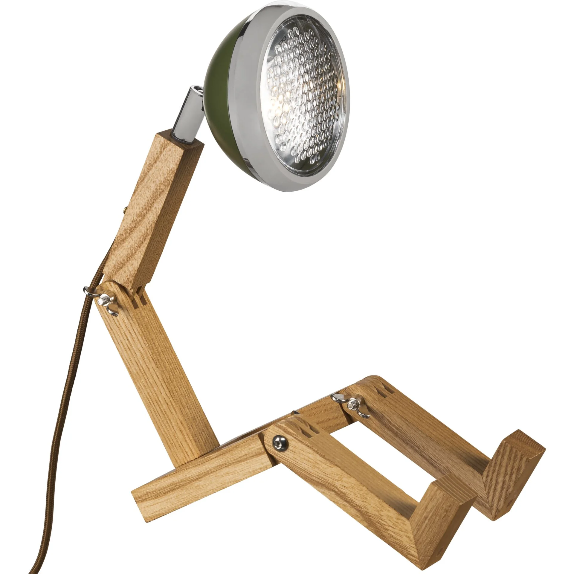 Piffany Copenhagen Piffany Mr  Wattson   Mini Tischlampe  Army green Wohnaccessoires