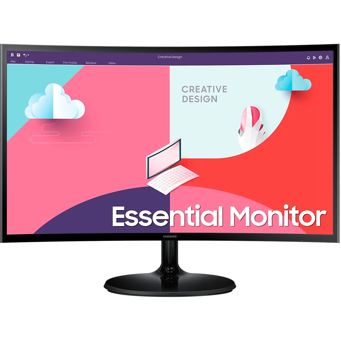 Samsung 68 6cm 27  1920x1080  LCD S27C364EAU Monitore
