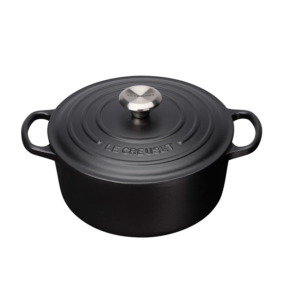 Le Creuset Braeter Signature  rund  26 cm  schwarz Pfannen & Toepfe