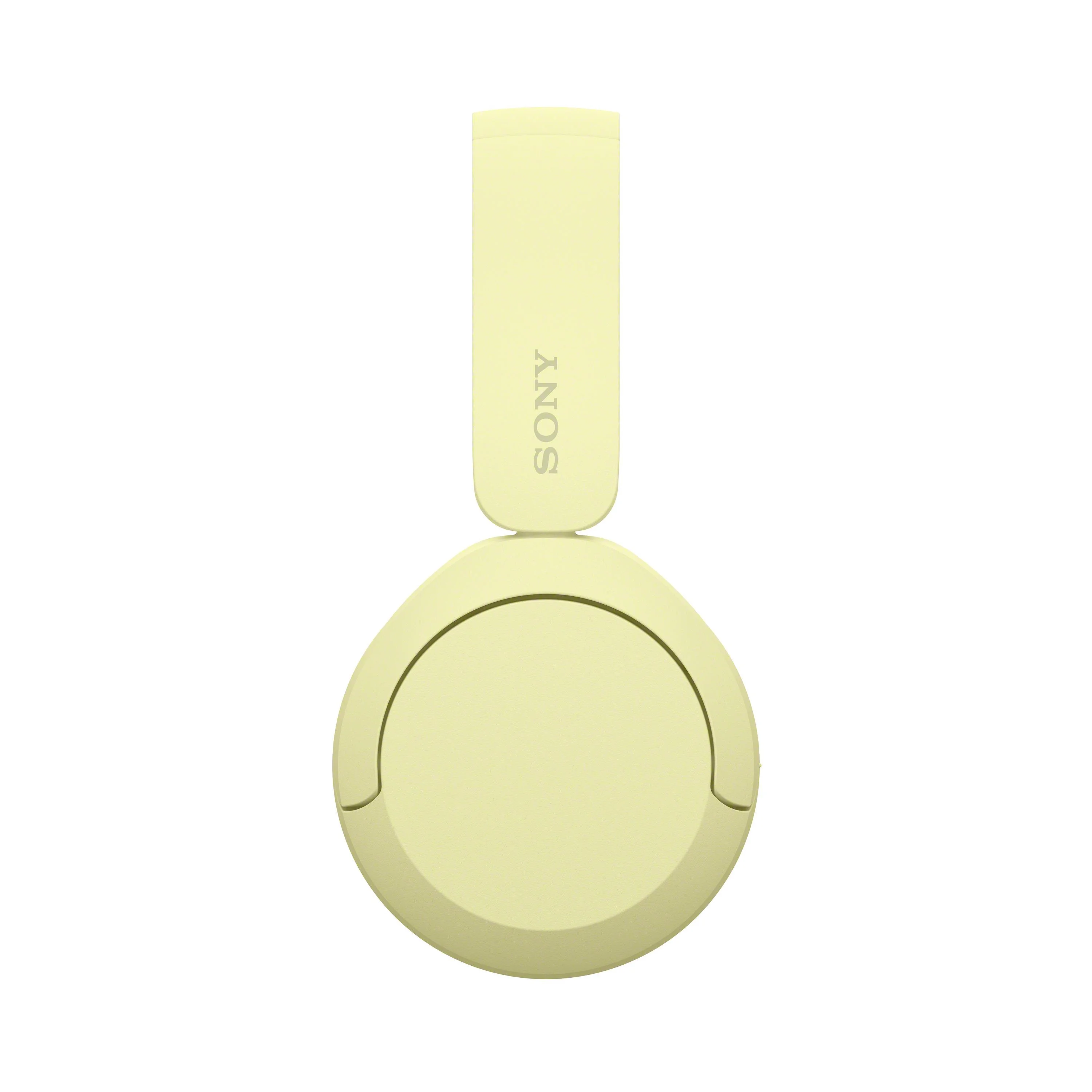 Sony WHCH520Y CE7 Kopfhoerer   Headset Kabellos Kopfband Anrufe Musik USB Typ C Bluetooth Gelb Over-Ear