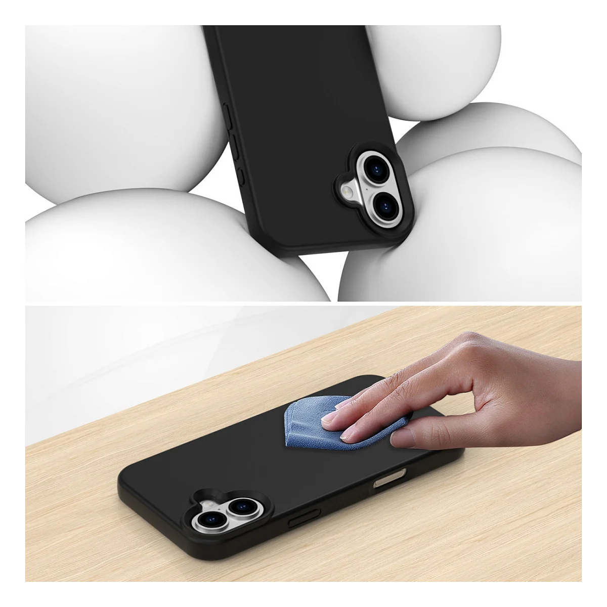 4SMARTS Silikon Case Cupertino fr Apple iPhone 16 Notebook & Tablet Zubehoer