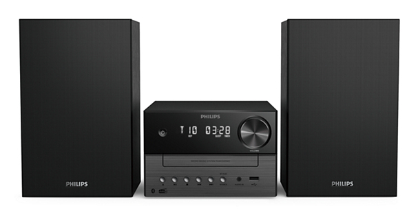 Philips 3000 series TAM3505M2 12 Home Stereoanlage Heim Audio Mikrosystem 20 W Schwarz Video & Audio