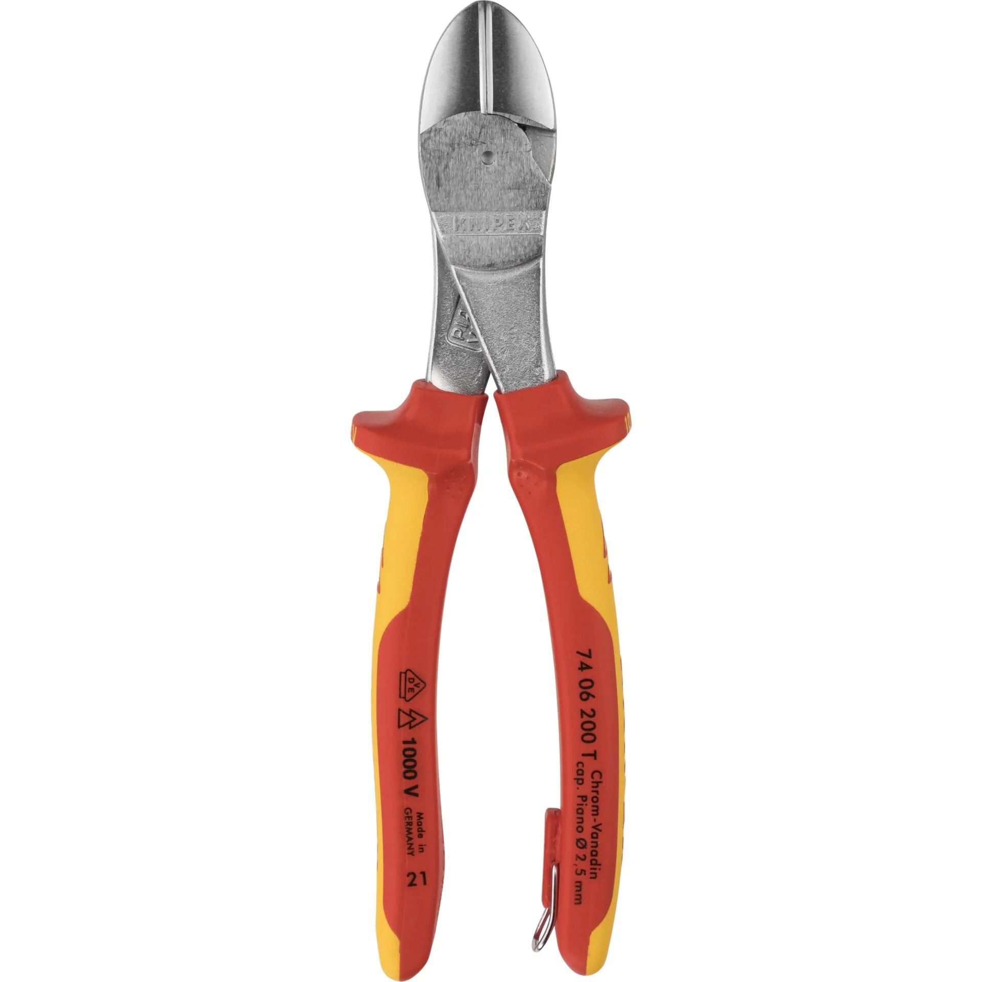 KNIPEX Kraft Seitenschneider m Befestigungsoese Schraubendreher & Zangen