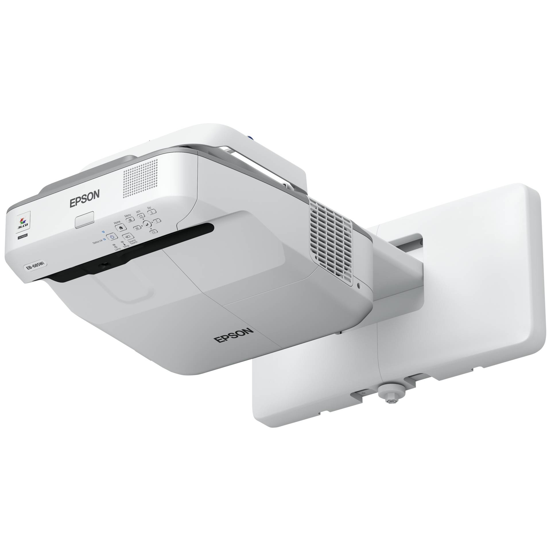 Epson eb 685w 3lcd wxga ultra short throw projector 1280x800 16 10 3500 lumen 16w speaker Video & Audio