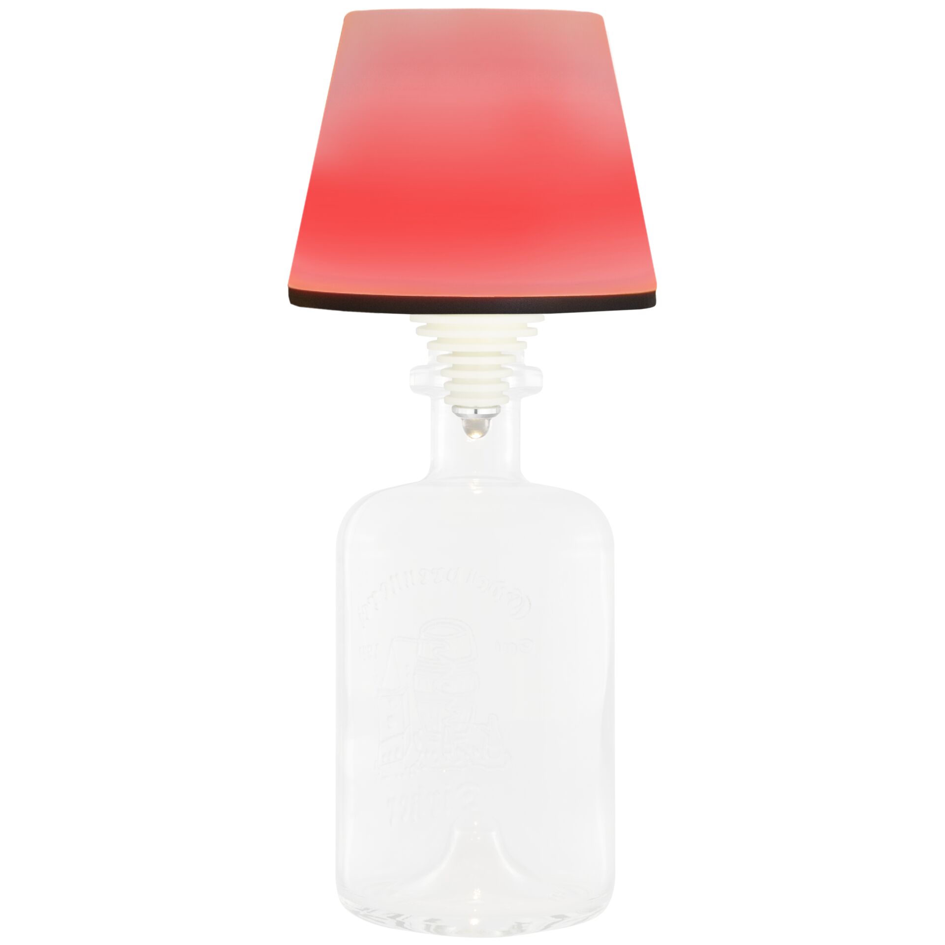 REV LED Flaschenleuchte mit Akku Lamprusco warmweiss RGB Wohnaccessoires
