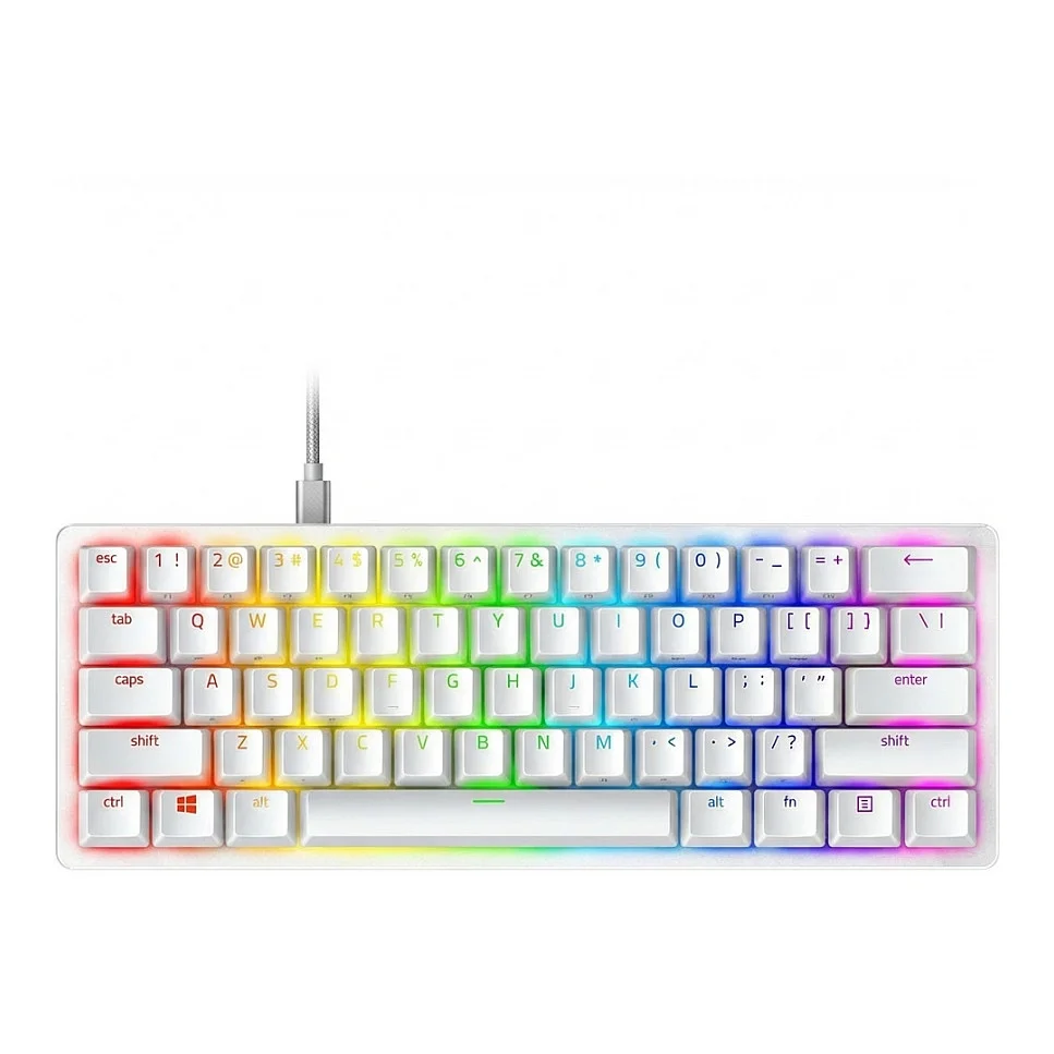 Razer Huntsman V3 Pro Mini DE Layout white Tastaturen & Maeuse
