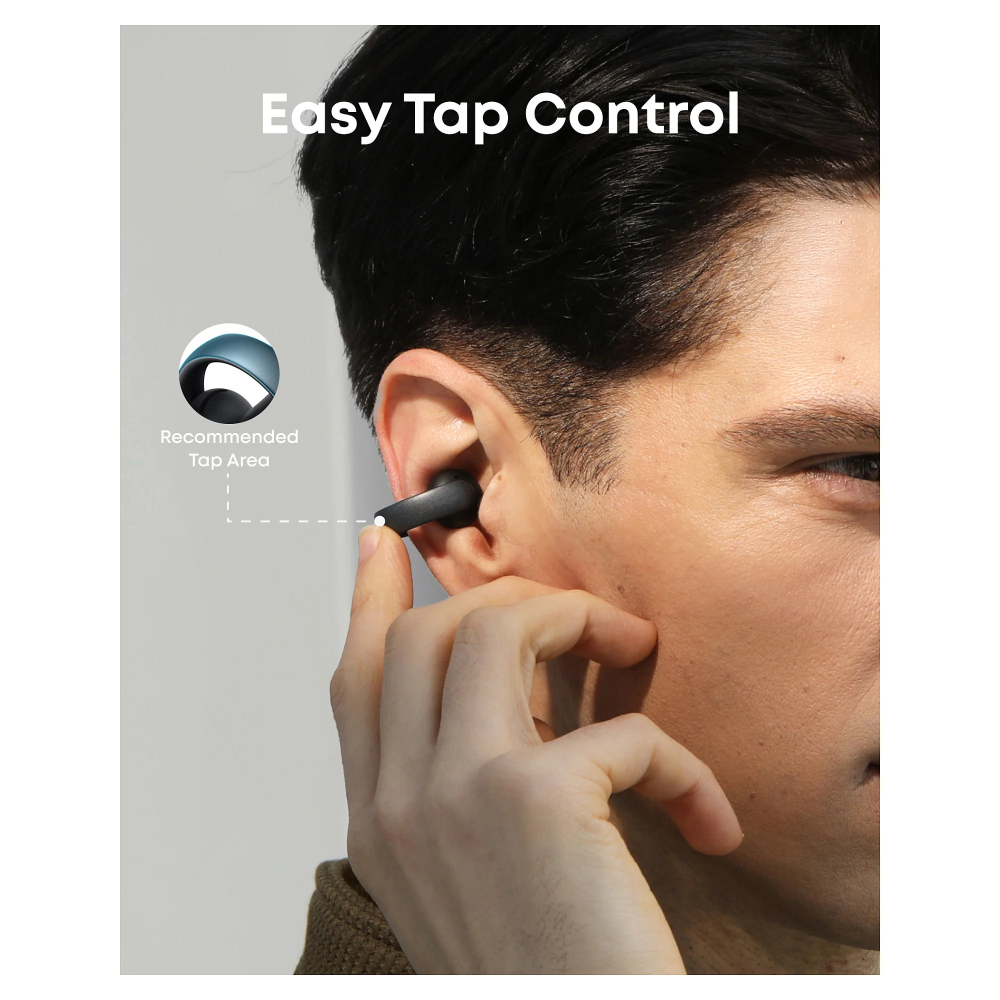 Anker soundcore aeroclip black offener clip on earbud Over-Ear